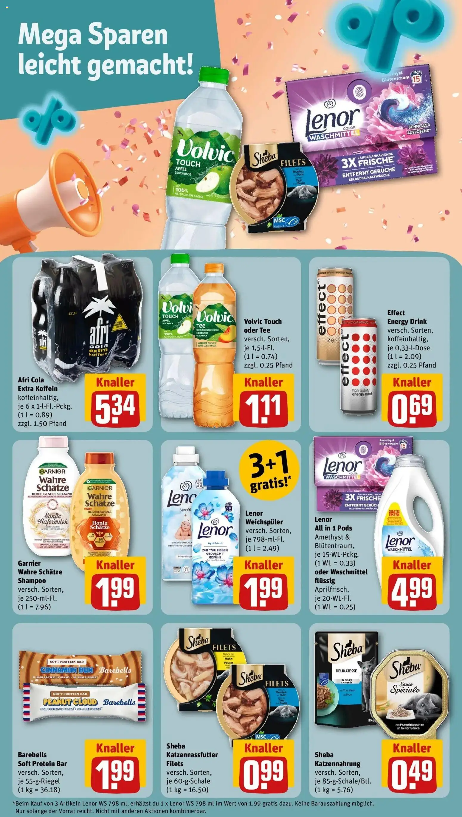 REWE Prospekt ab 21.09.2026 zum Blättern » Angebote | Seite: 10 | Produkte: Cola, Äpfel, Waschmittel, Volvic