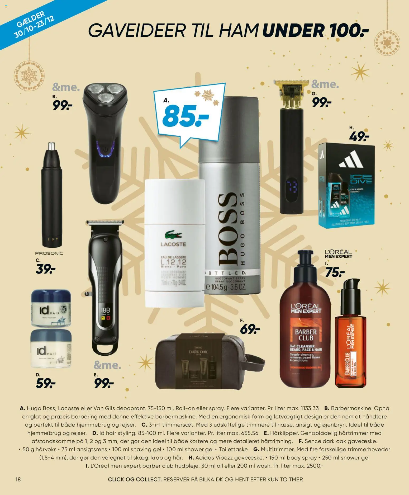 Bilka tilbudsavis – gyldig fra 30/10/2026 | Side: 6 | Produkter: Deodorant, Hårtrimmer
