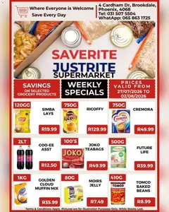 Saverite specials catalogue – valid from 27/07/2026 | Page: 3