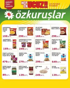 14 Eylül 2026 tarihinden itibaren geçerli olan Özkuruşlar kataloğu önizlemesi | Sayfa: 14