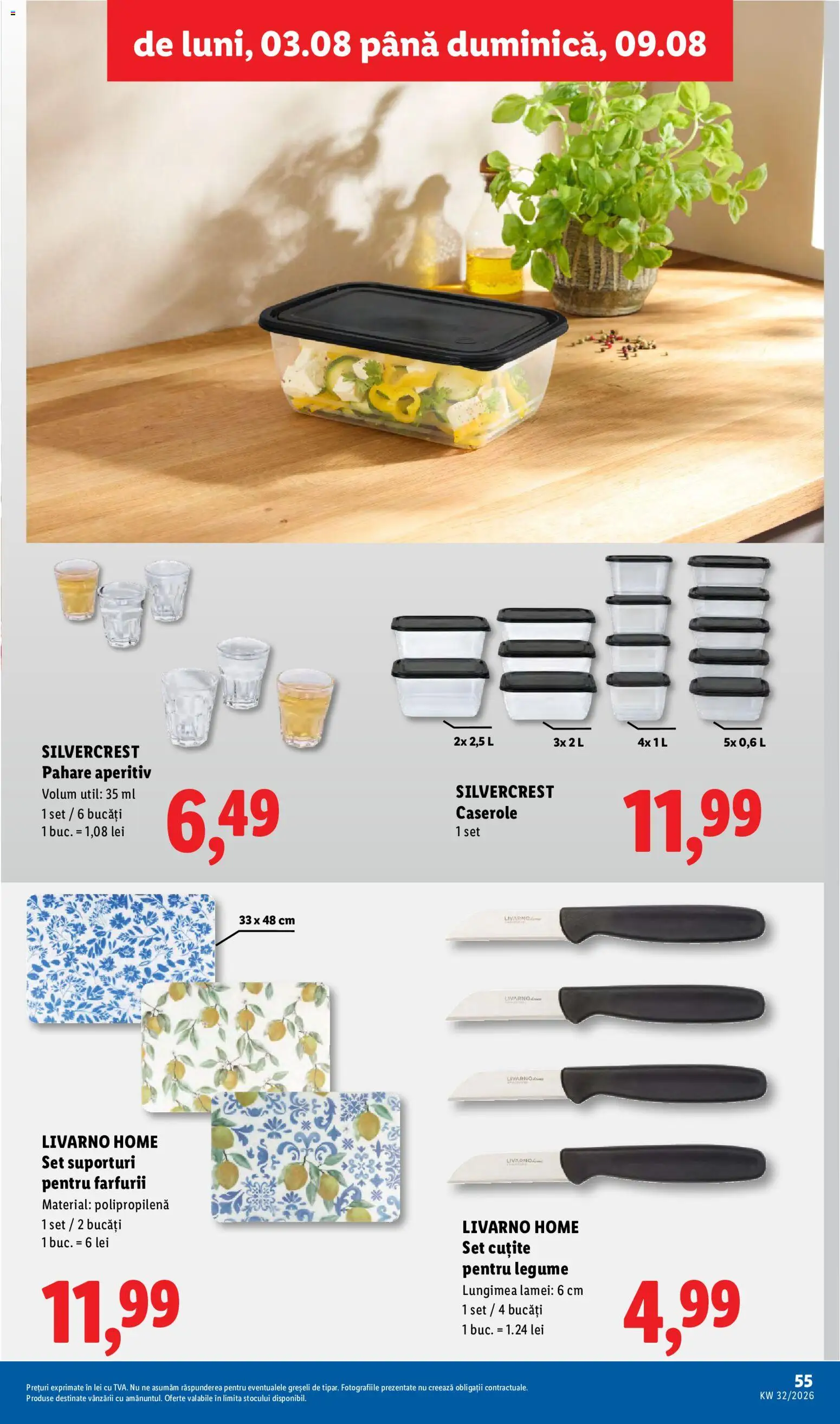 Noul catalog Lidl – valabil de la 03.08.2026 | Pagină: 55