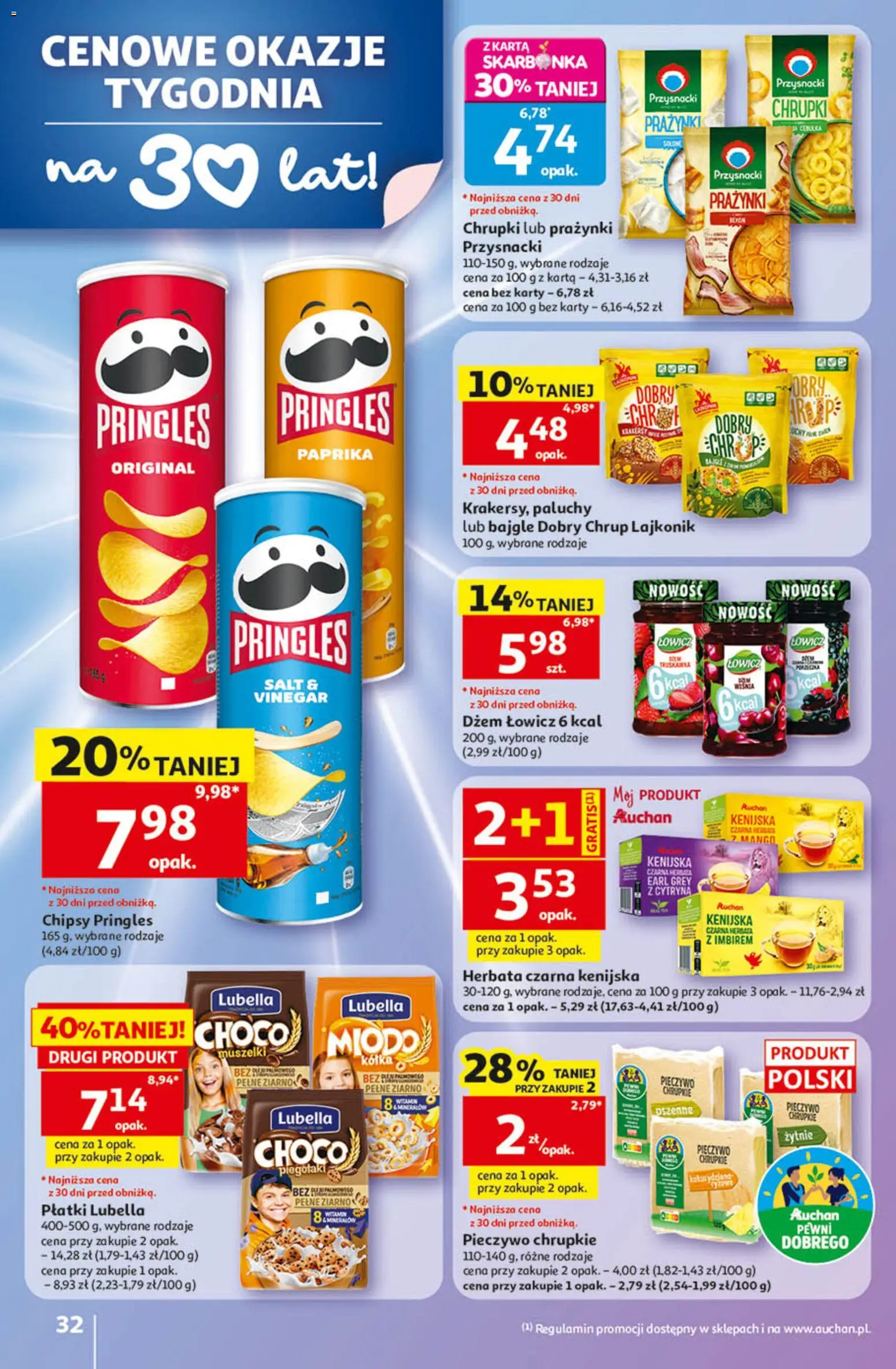 Auchan gazetka - 30 Lat Hipermarket od 14.05.2026 | Strona: 32