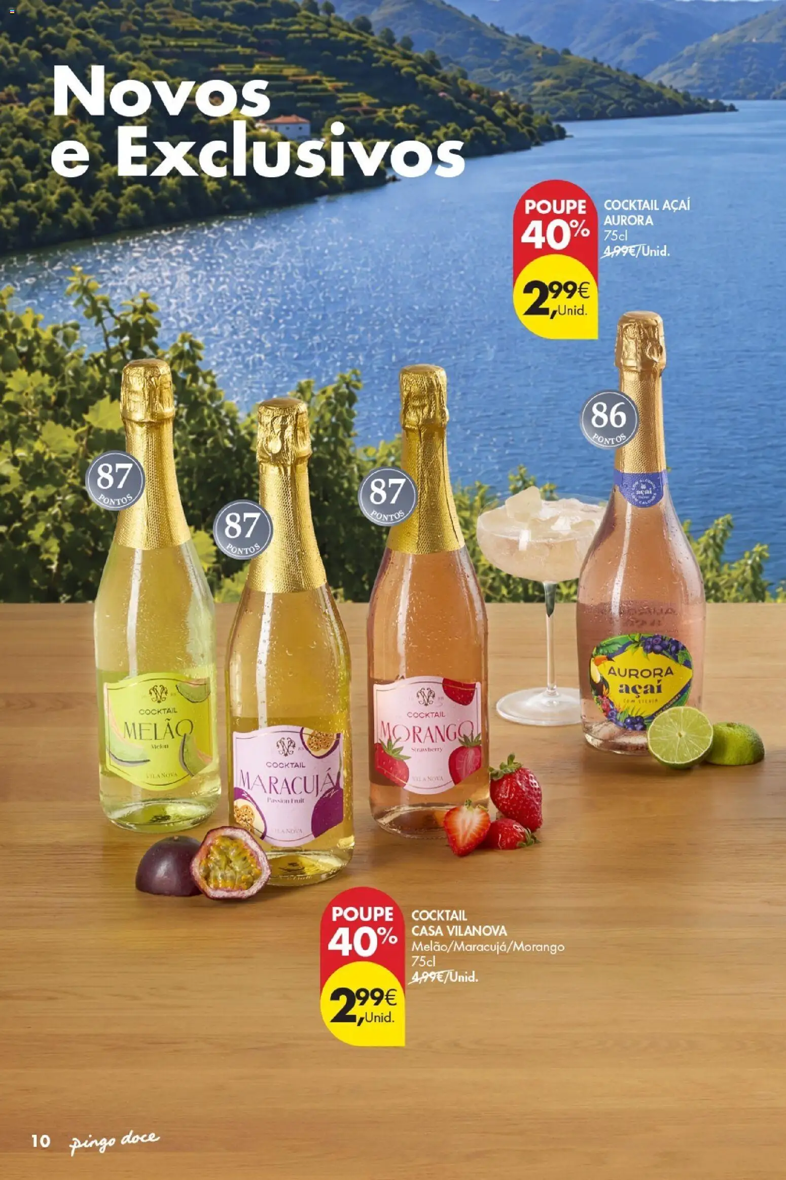 Pingo Doce - Vinhos e Sabores de Portugal Madeira │ válido de 15/09/2026 | Página: 10 | Produtos: Açai, Stevia, Melão