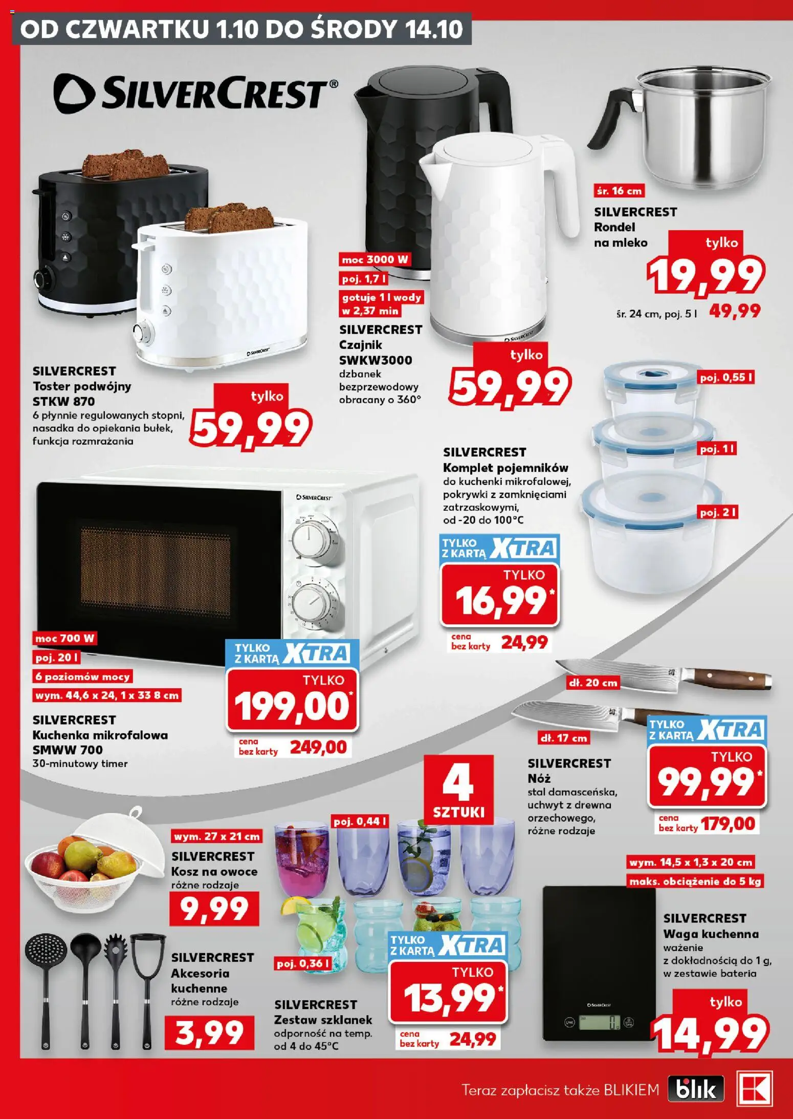 Kaufland Polsko leták - Mocny start od 05.10.2026 | Strana: 28 | Produkty: Rondel, Mléko, Karty