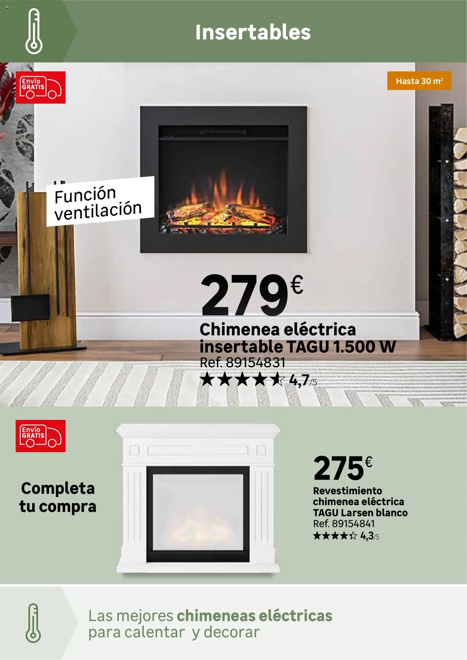 Leroy Merlin Calor en casa y mucho ahorro │ válido desde el 20/10/2026 | Página: 72