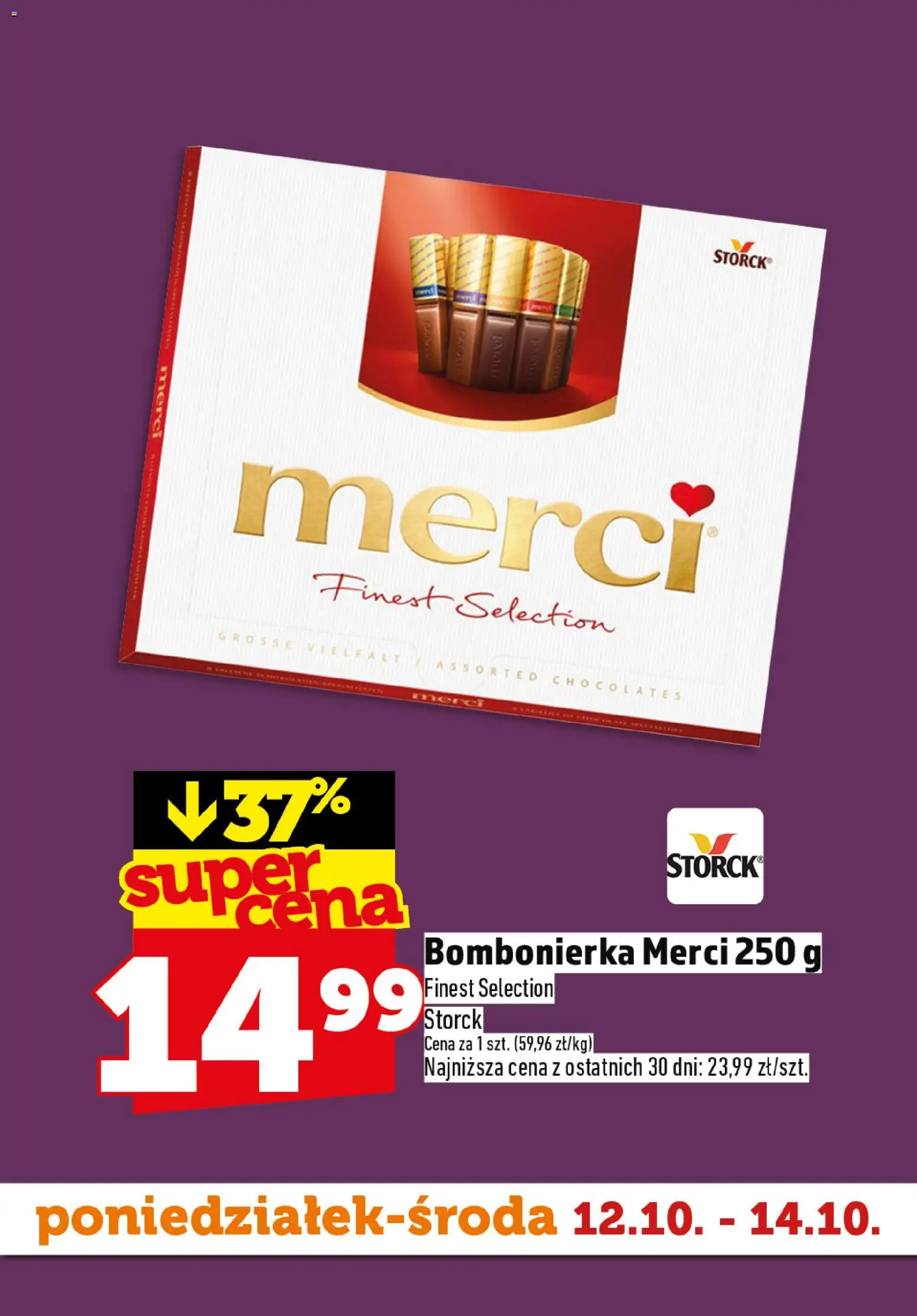 Topaz gazetka - Superstart tygodnia od 12.10.2026 | Strona: 2 | Produkty: Bombonierka, Merci