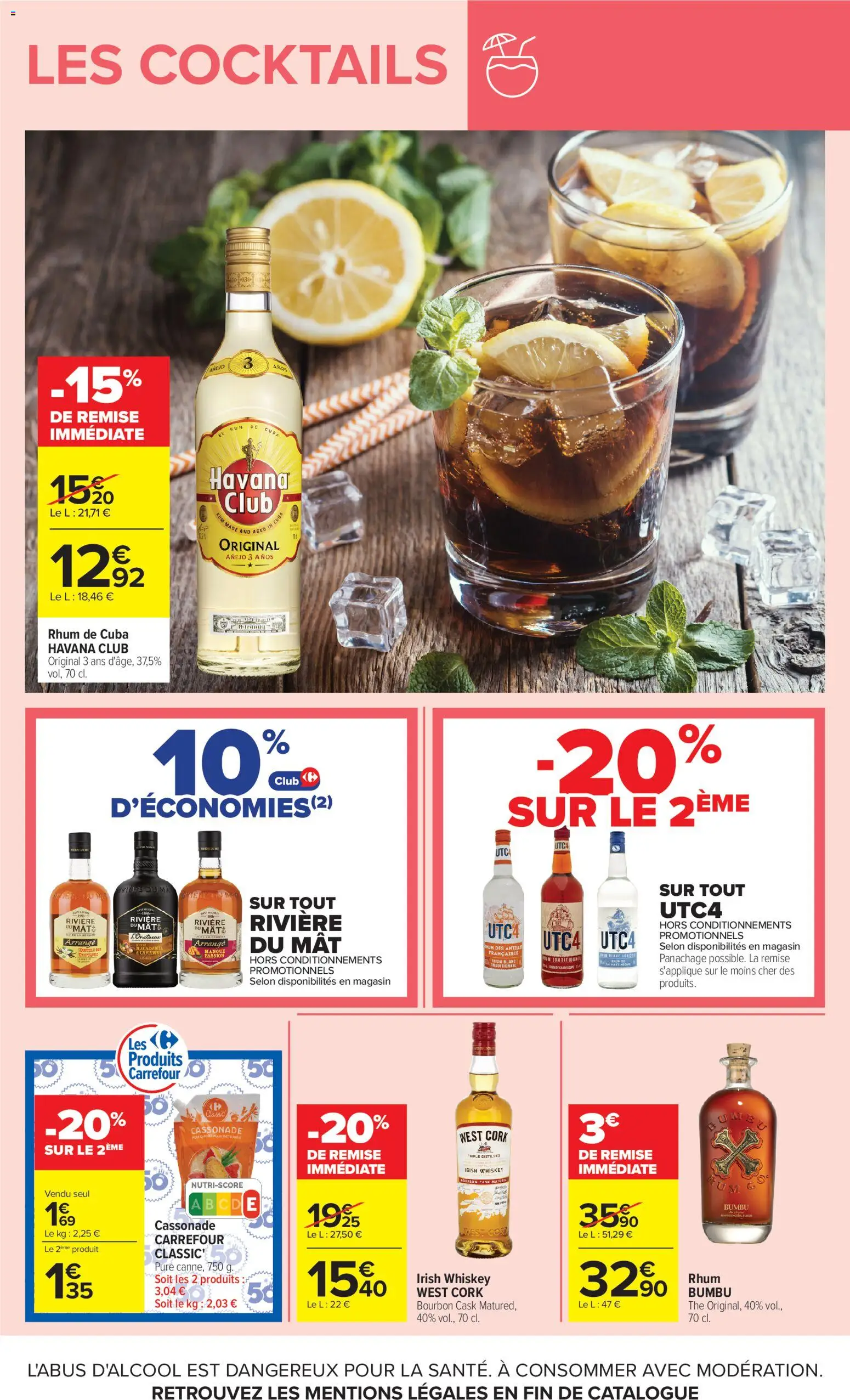 {H1} | Page: 9 | Produits: Cassonade, Rhum, Thé, Bourbon
