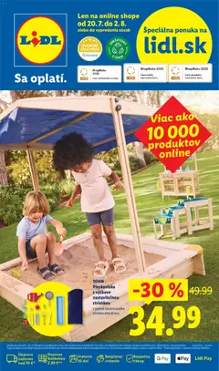 Lidl leták platný od 20.07.2026