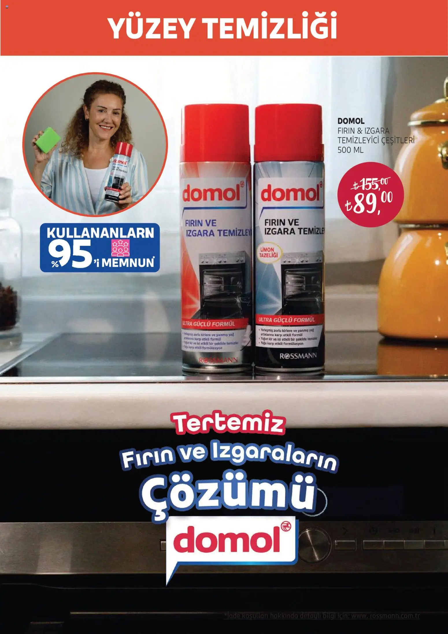 Rossmann - Temiizlik Festivali Kataloğu - 30.04.2026 tarihinden itibaren geçerlidir | Sayfa: 3 | Ürünler: Yağ, Limon, Fırın, Izgara
