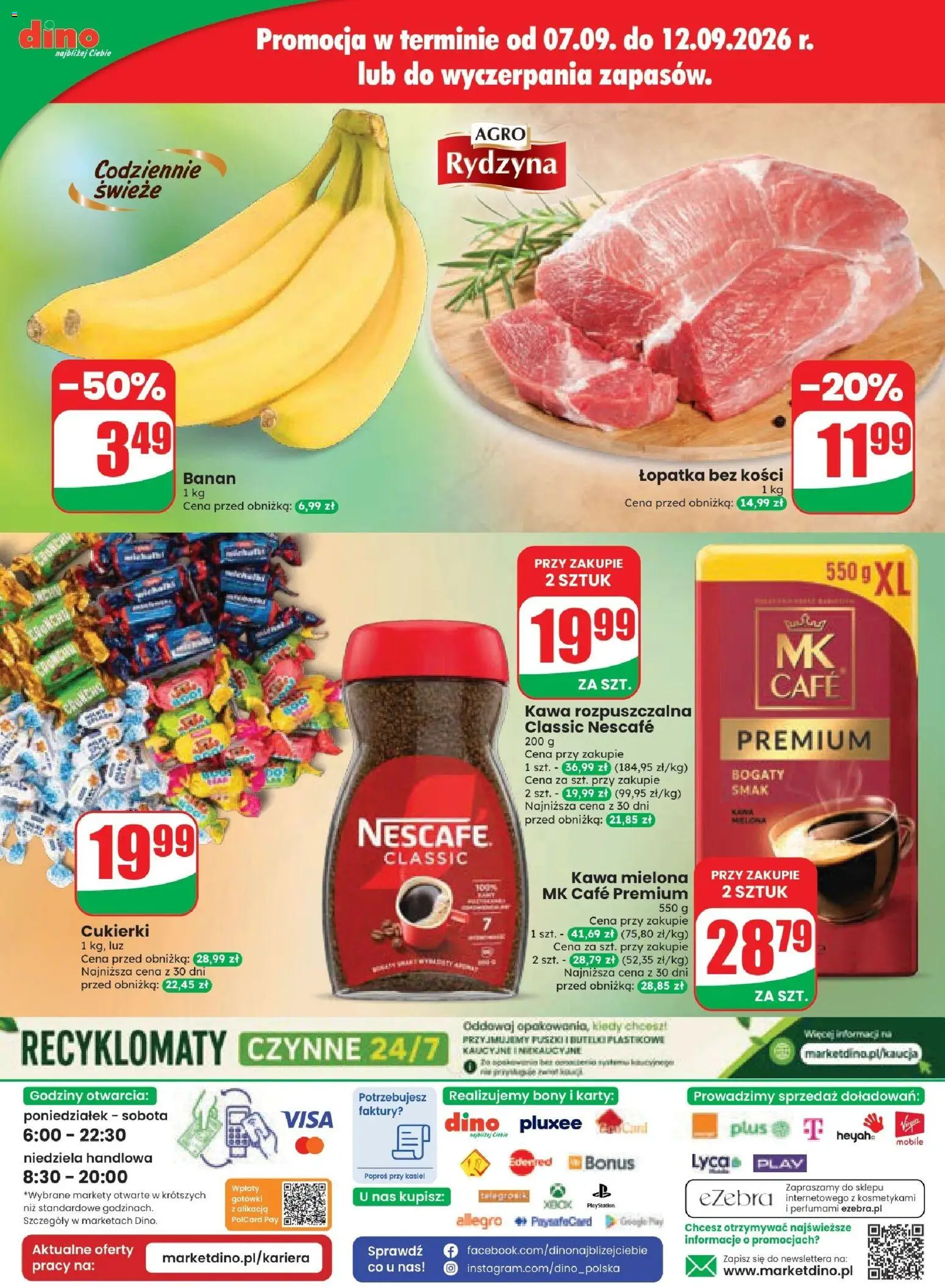 Dino gazetka od 09.09.2026 | Strona: 83 | Produkty: Playstation, Nescafe, Kawa, Cukierki