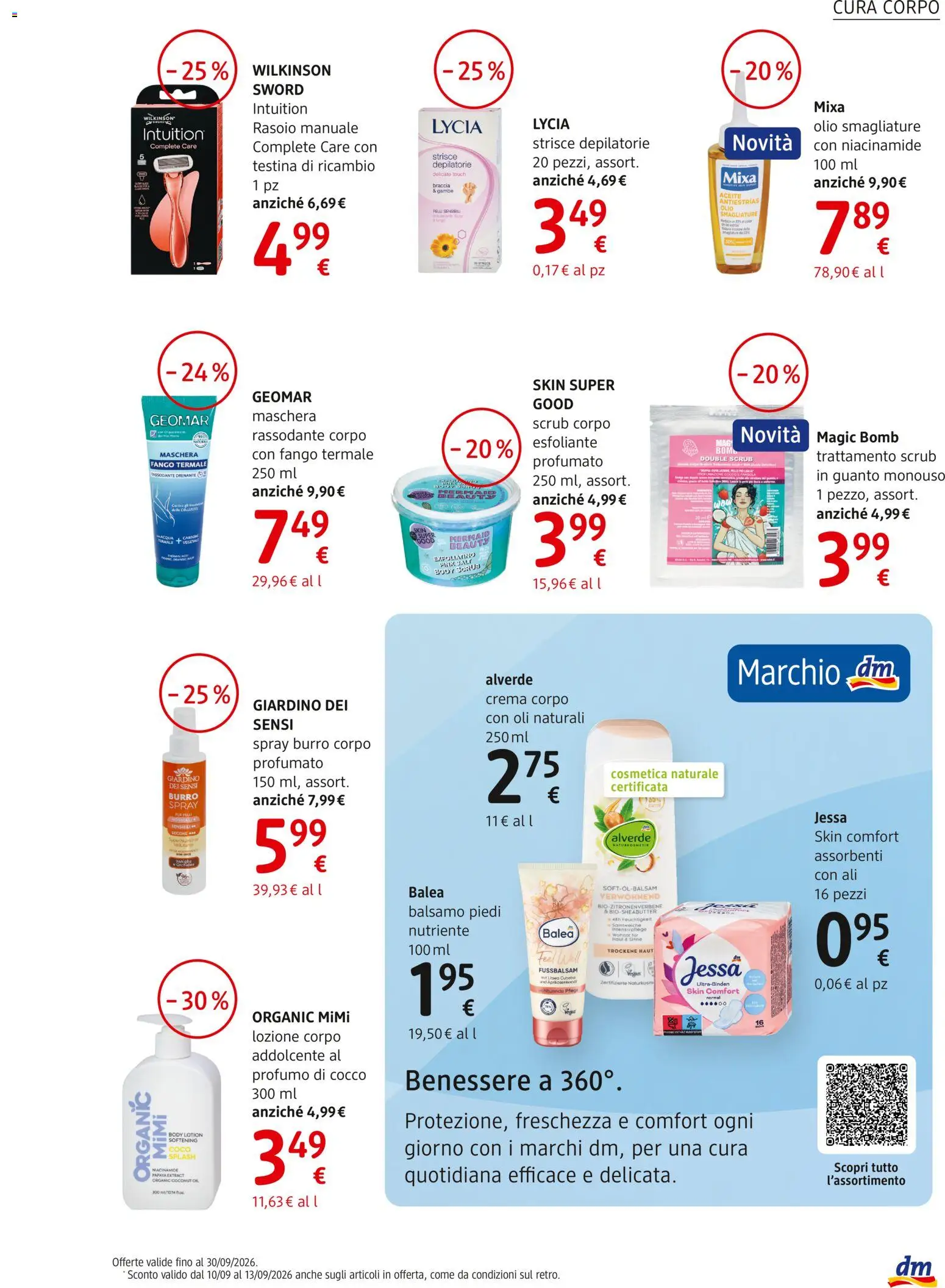 Volantino dm drogerie markt del 10/09/2026 | Pagina: 7 | Prodotti: Crema, Rasoio, Cocco, Polli