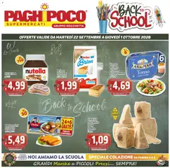 Anteprima del volantino Paghi Poco volantino valido a partire dal 22/09/2026