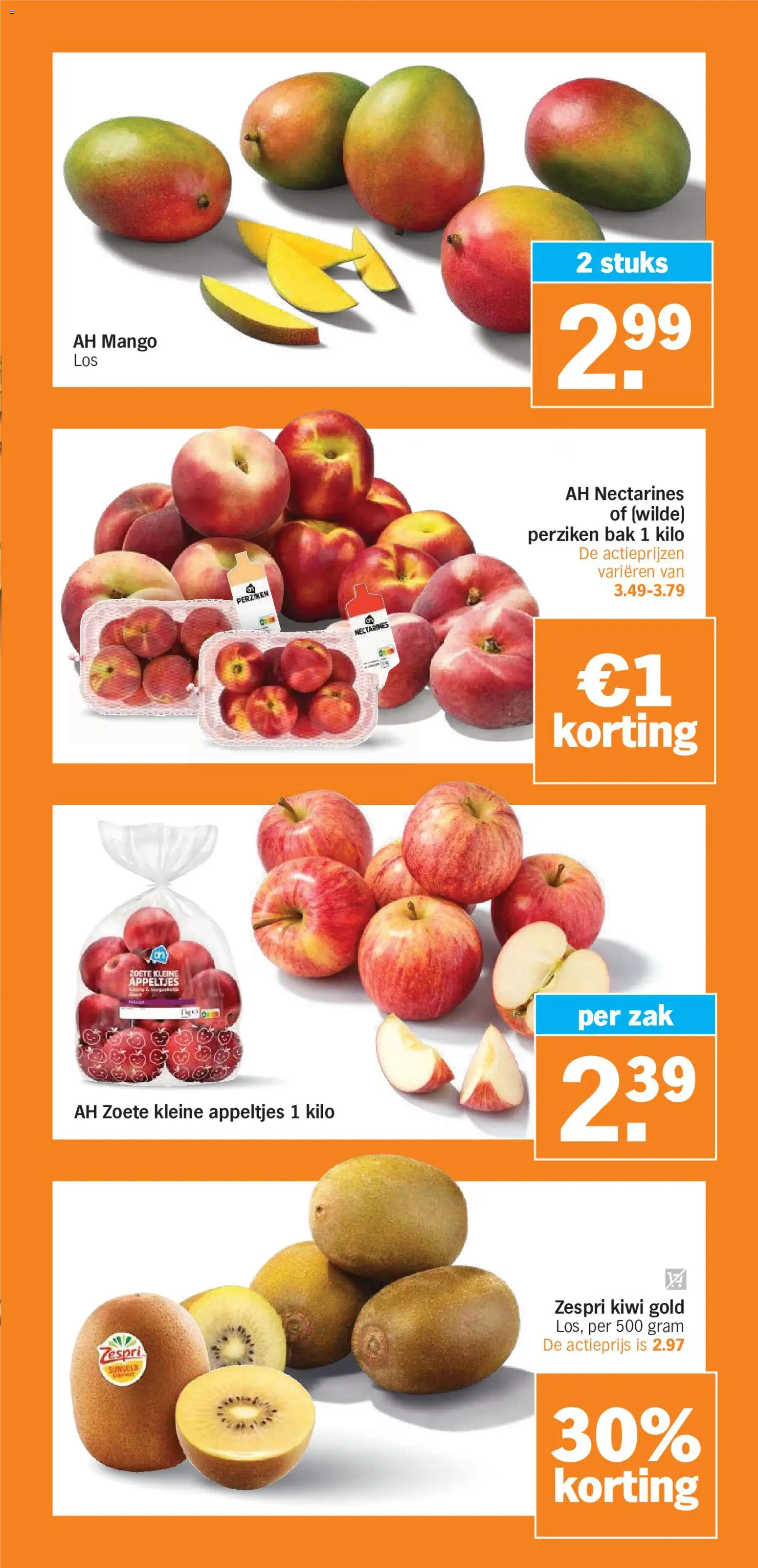 {H1} | Pagina: 20 | Producten: Nectarines, Kiwi, Mango, Perziken