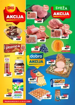 Super DIS katalog Nedeljna akcija - pregled Super DIS kataloga - važi od 21.08.2026