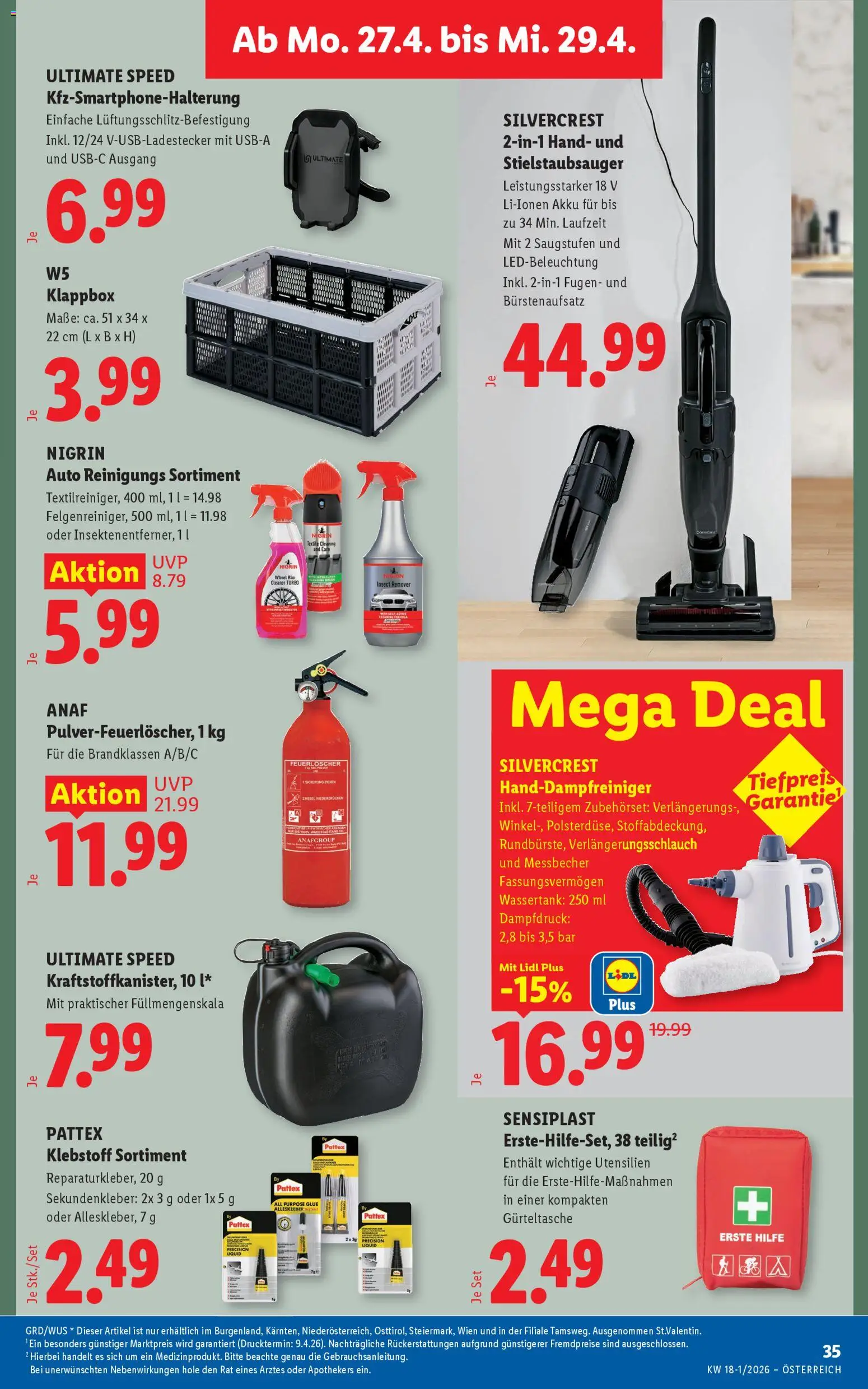 Lidl Flugblatt - Oberpullendorf, Güssing, Oberwart gültig ab 23.04.2026 | Seite: 40