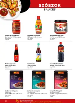 Lee Kum Kee Chili bab paszta, Lee Kum Kee Chili bean paste 368 g/db - amely érvényes a következő dátumtól: 2025.05.02. | Oldal: 12