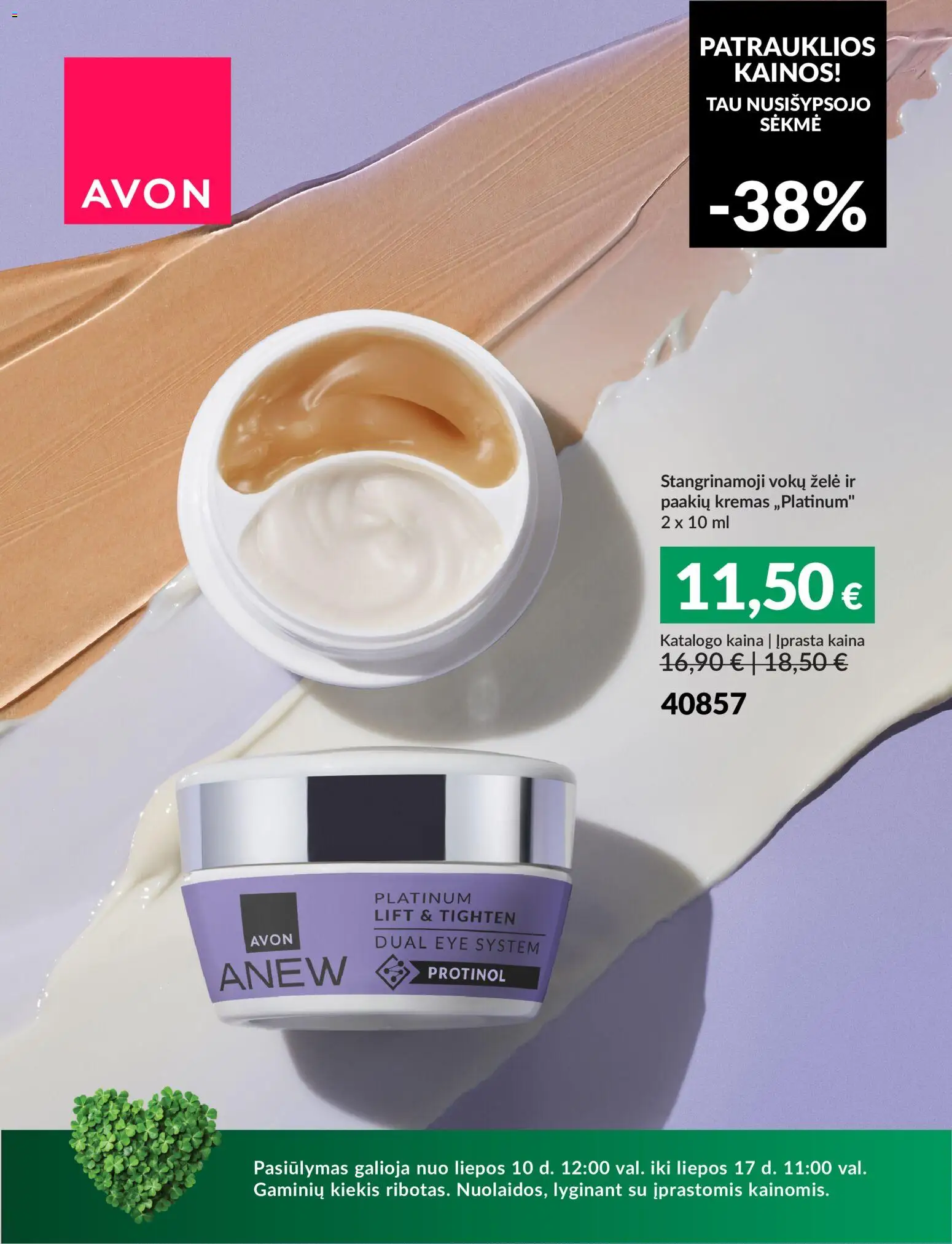 AVON akcijos nuo 2026.07.10 | Puslapis: 6 | Prekių: Kremas