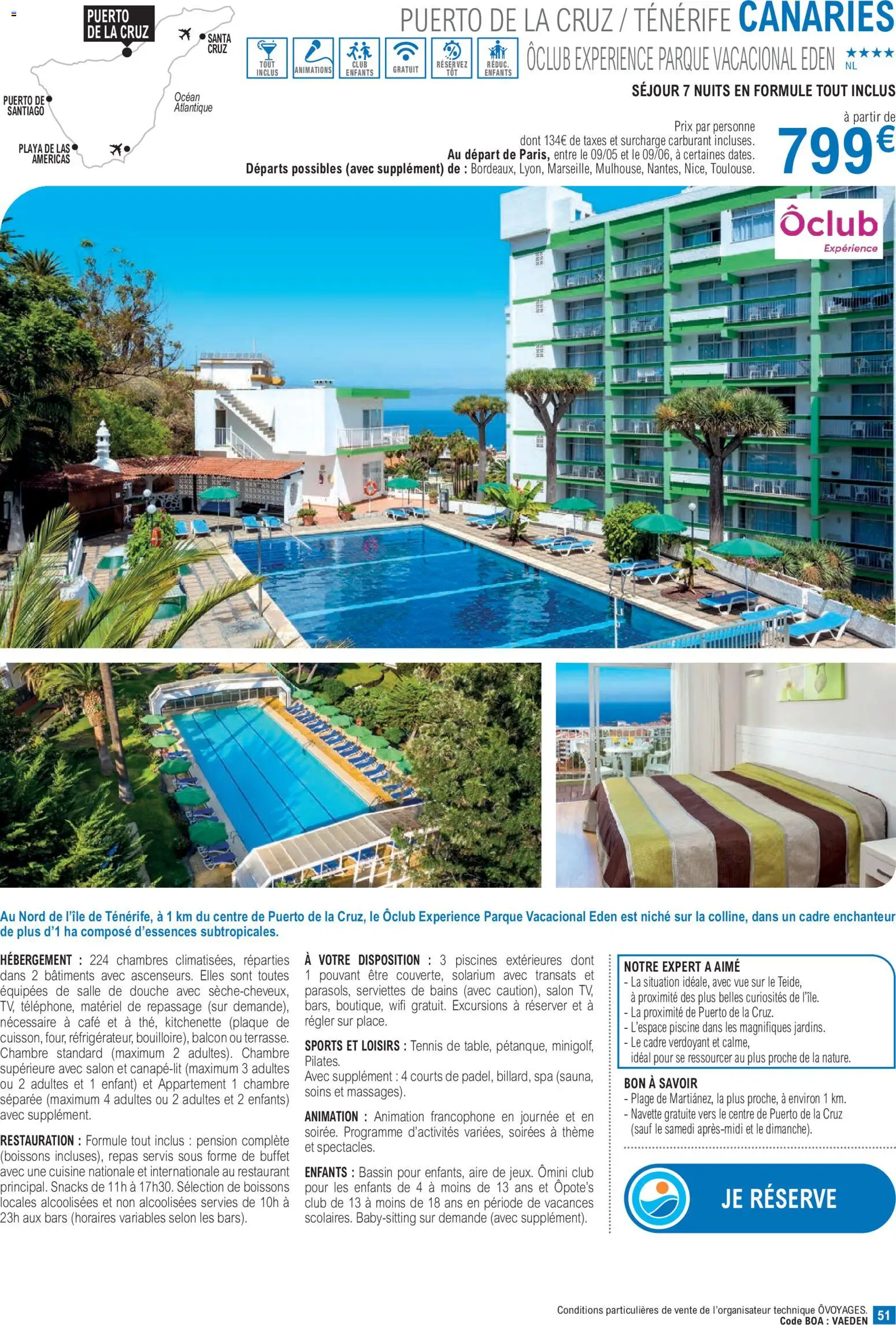 {H1} | Page: 51 | Produits: Boissons, Douche, Piscine, Café