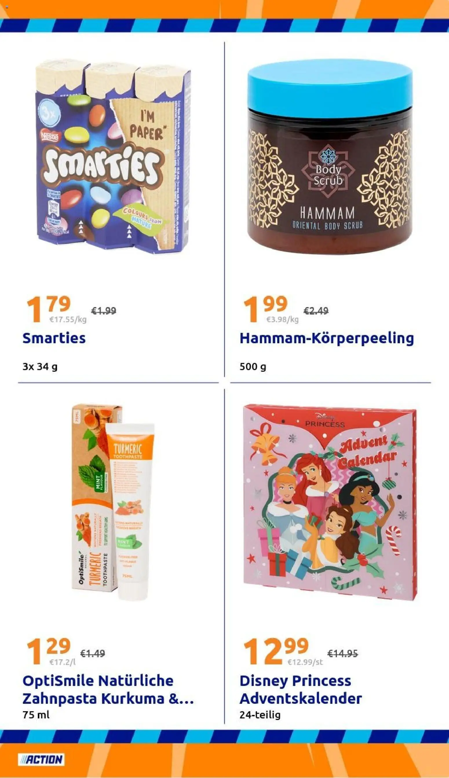 Action Prospekt – gültig ab 23.09.2026 | Seite: 27 | Produkte: Smarties, Zahnpasta