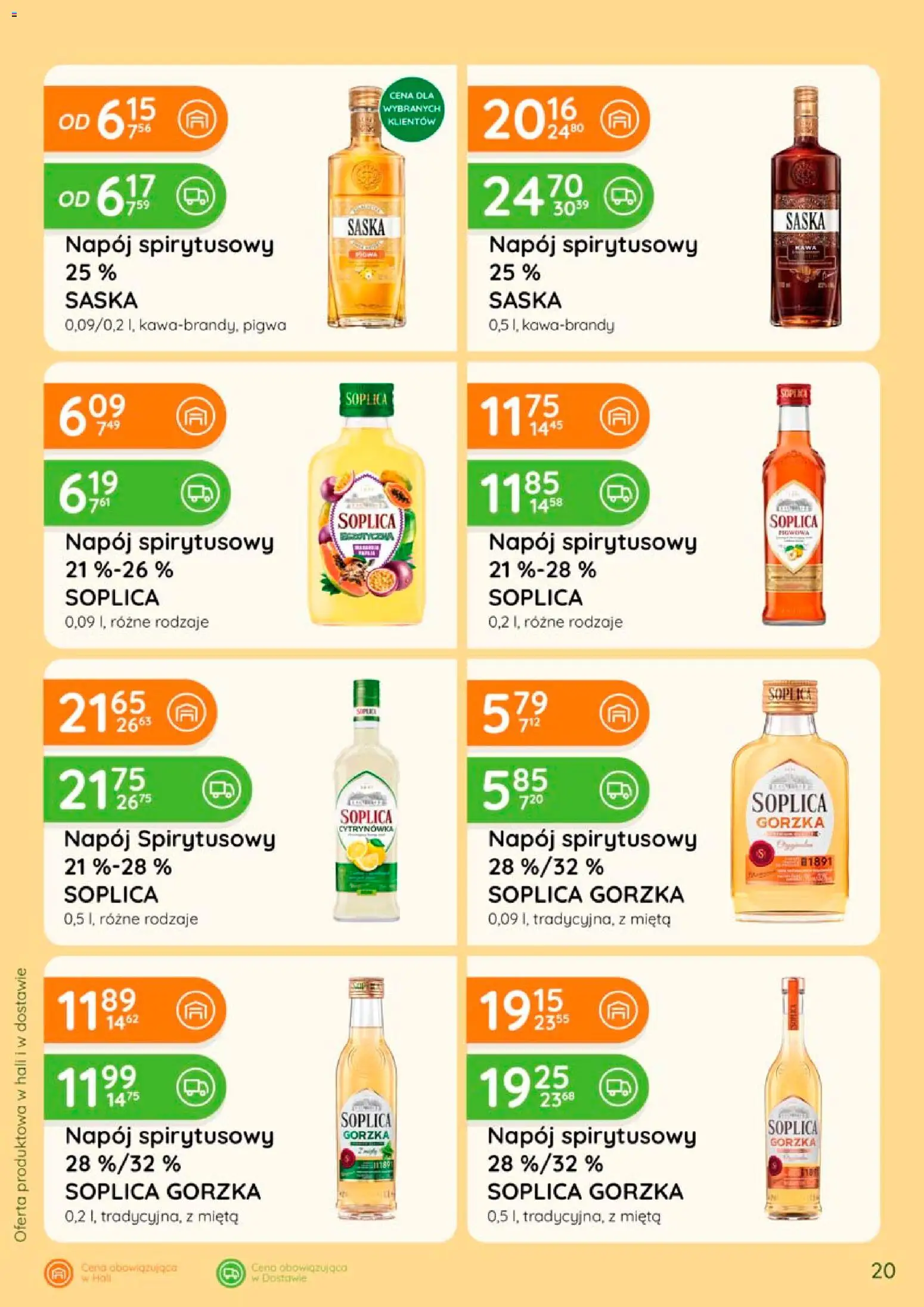 Eurocash gazetka - Katalog Alkoholowy od 01.08.2026 | Strona: 20 | Produkty: Pigwa, Mięta, Kawa