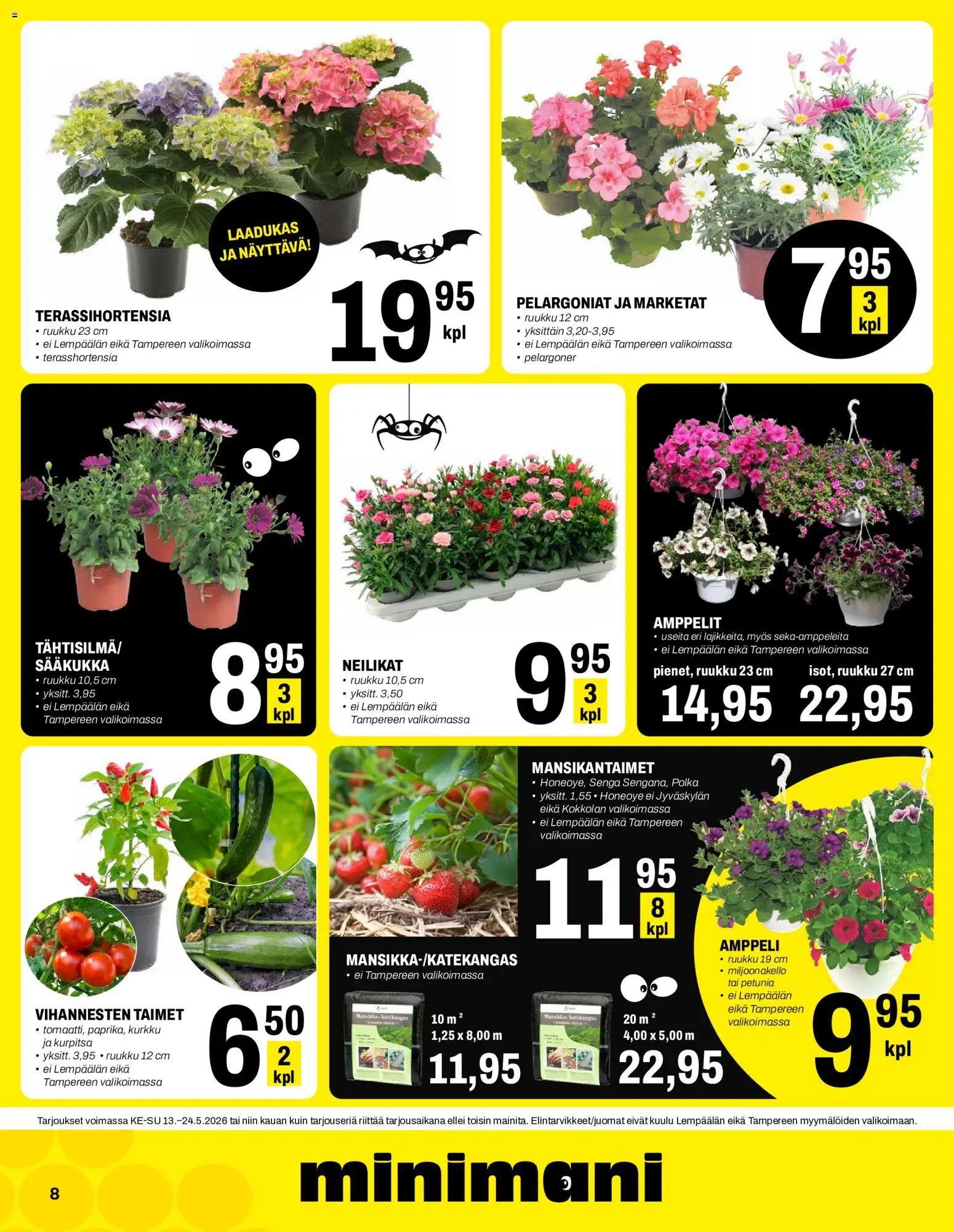 Minimani tarjoukset – voimassa 13.05.2026 alkaen | Sivu: 8