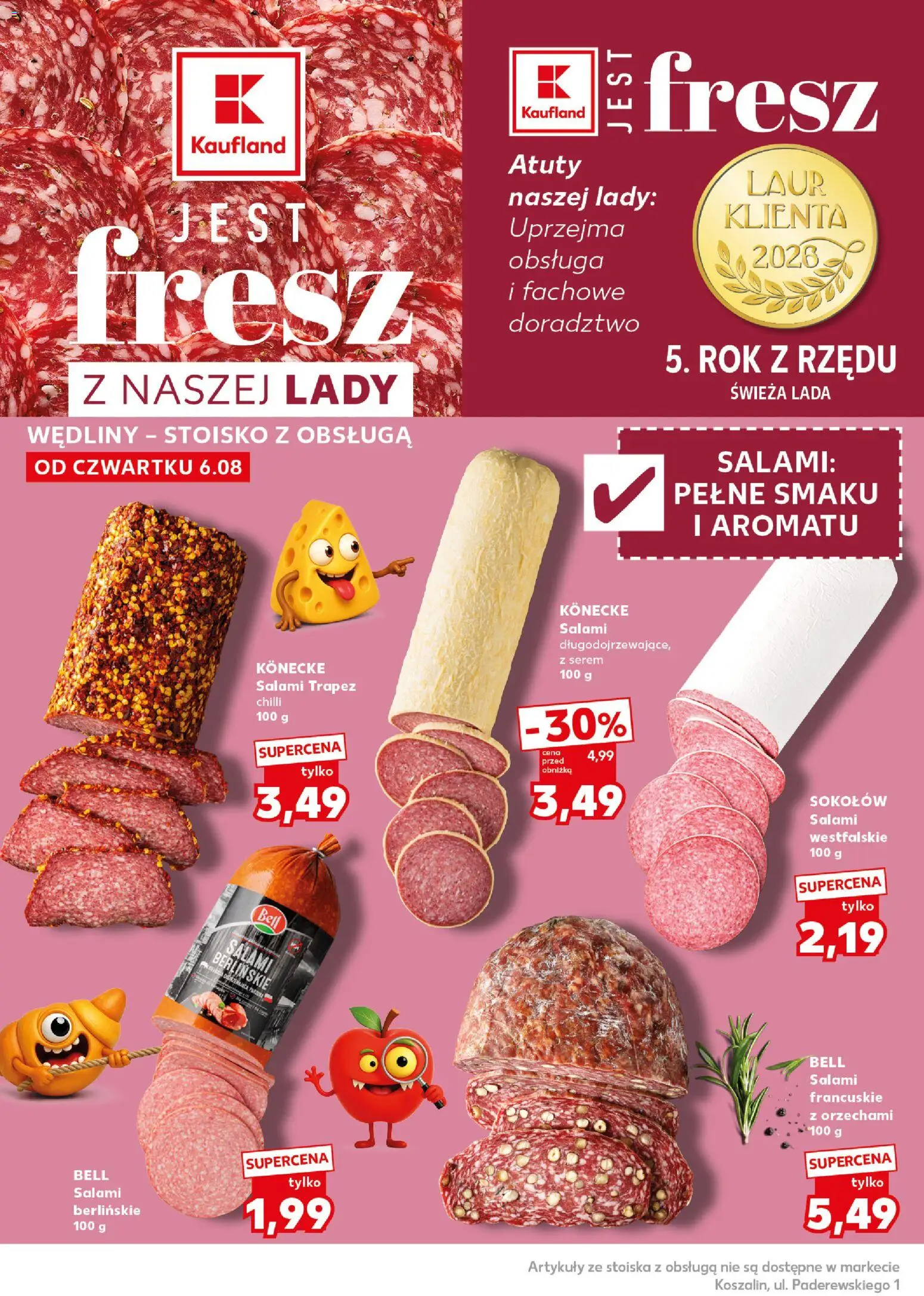 Kaufland Polsko leták - Mocny start od 10.08.2026 | Strana: 12 | Produkty: Chilli