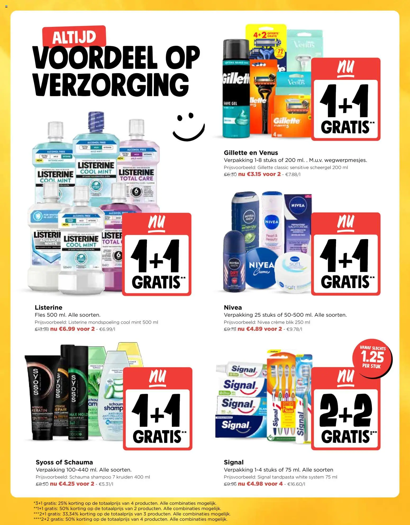 {H1} | Pagina: 16 | Producten: Fles, Shampoo, Crème, Tandpasta