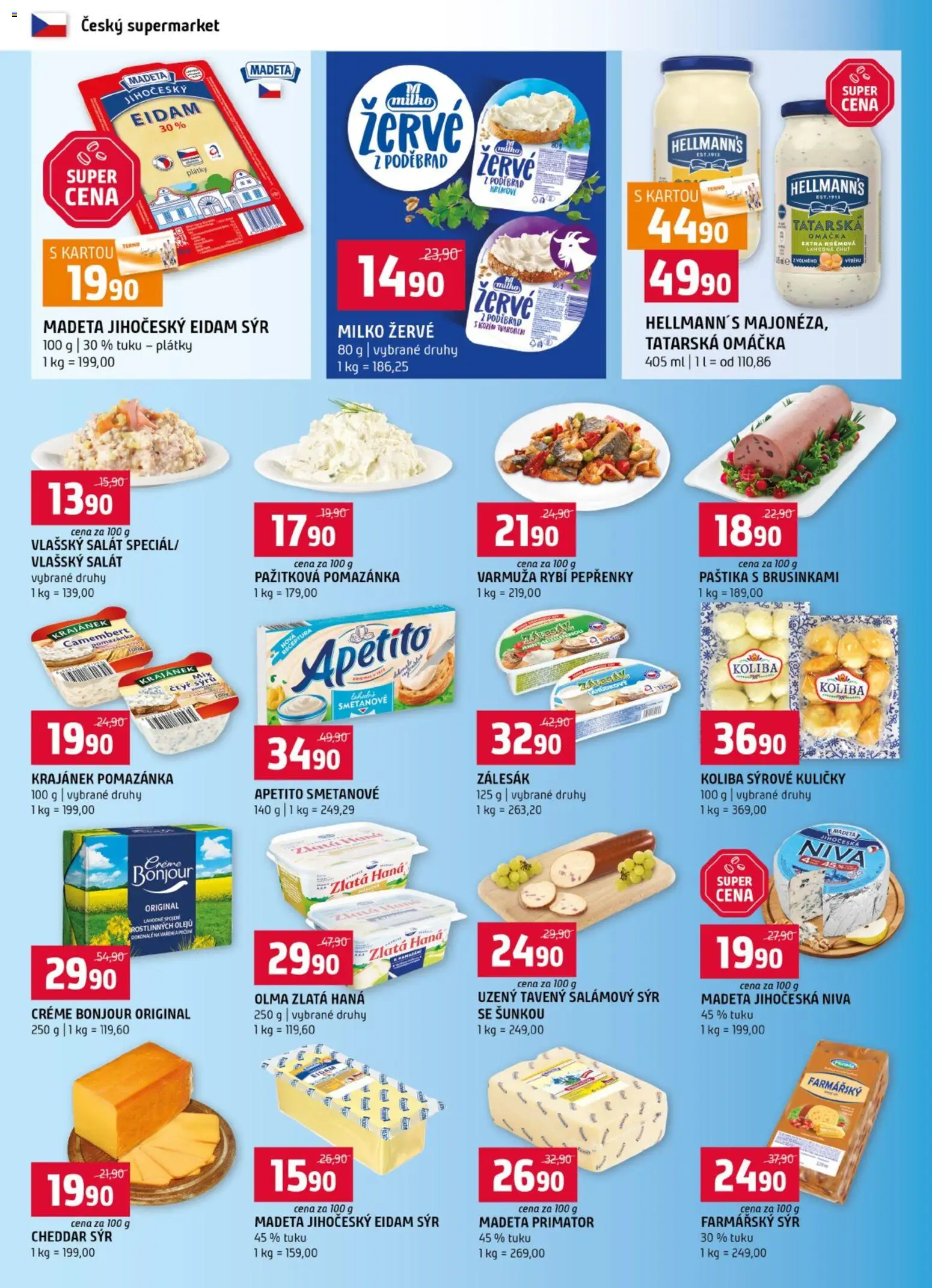 Terno leták od 20.05.2026 | Strana: 4 | Produkty: Sýr, Hellmann's, Pomazánka, Paštika