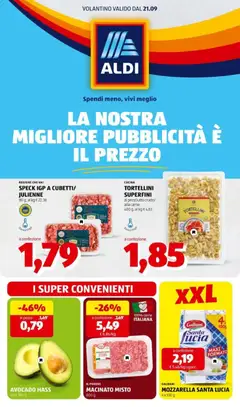 Anteprima del volantino Aldi volantino valido a partire dal 21/09/2026