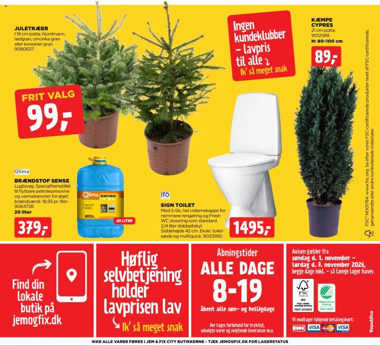 Jem & fix tilbudsavis – gyldig fra 01/11/2026 | Side: 24 | Produkter: Toilet, Søm