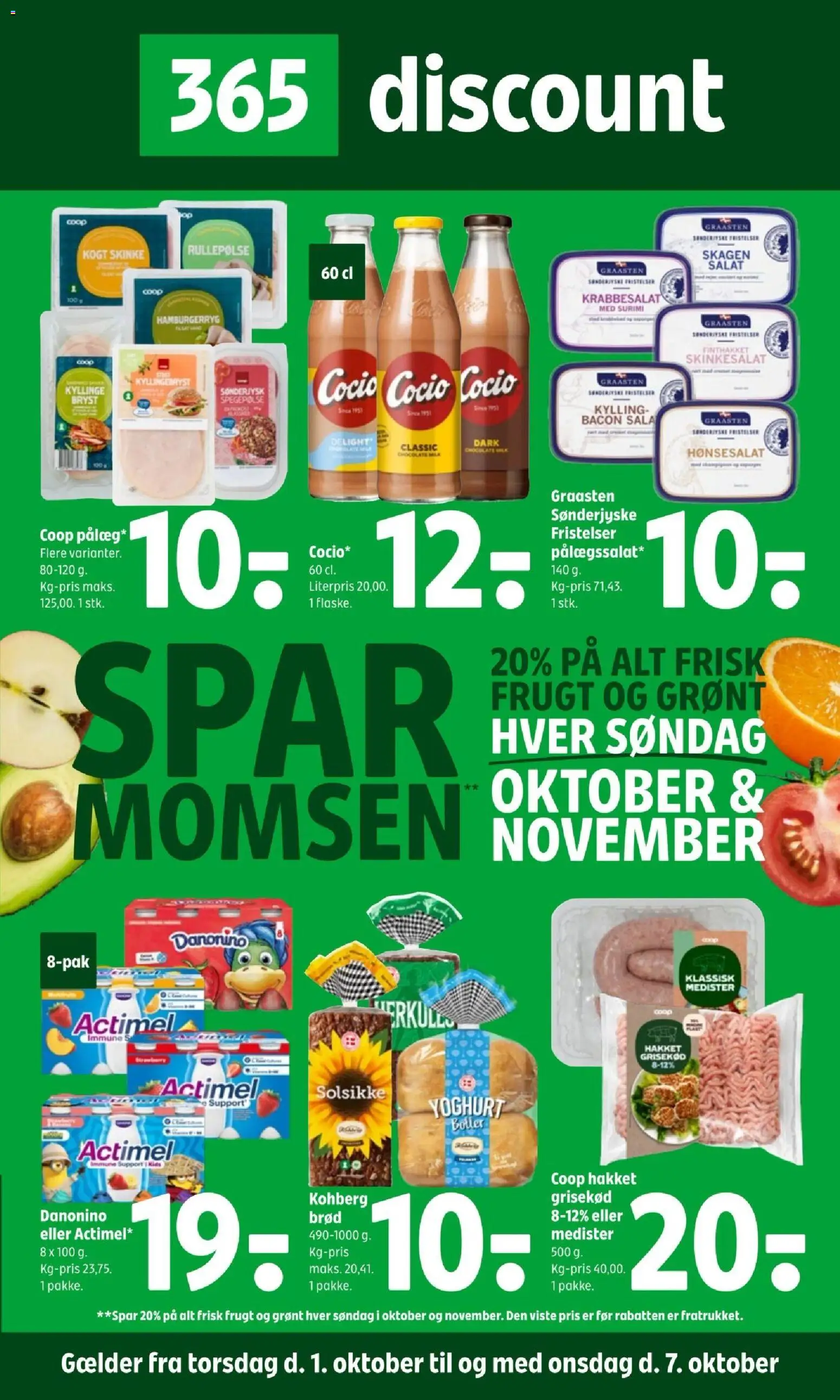 Coop 365 tilbudsavis – gyldig fra 01/10/2026 | Side: 1
