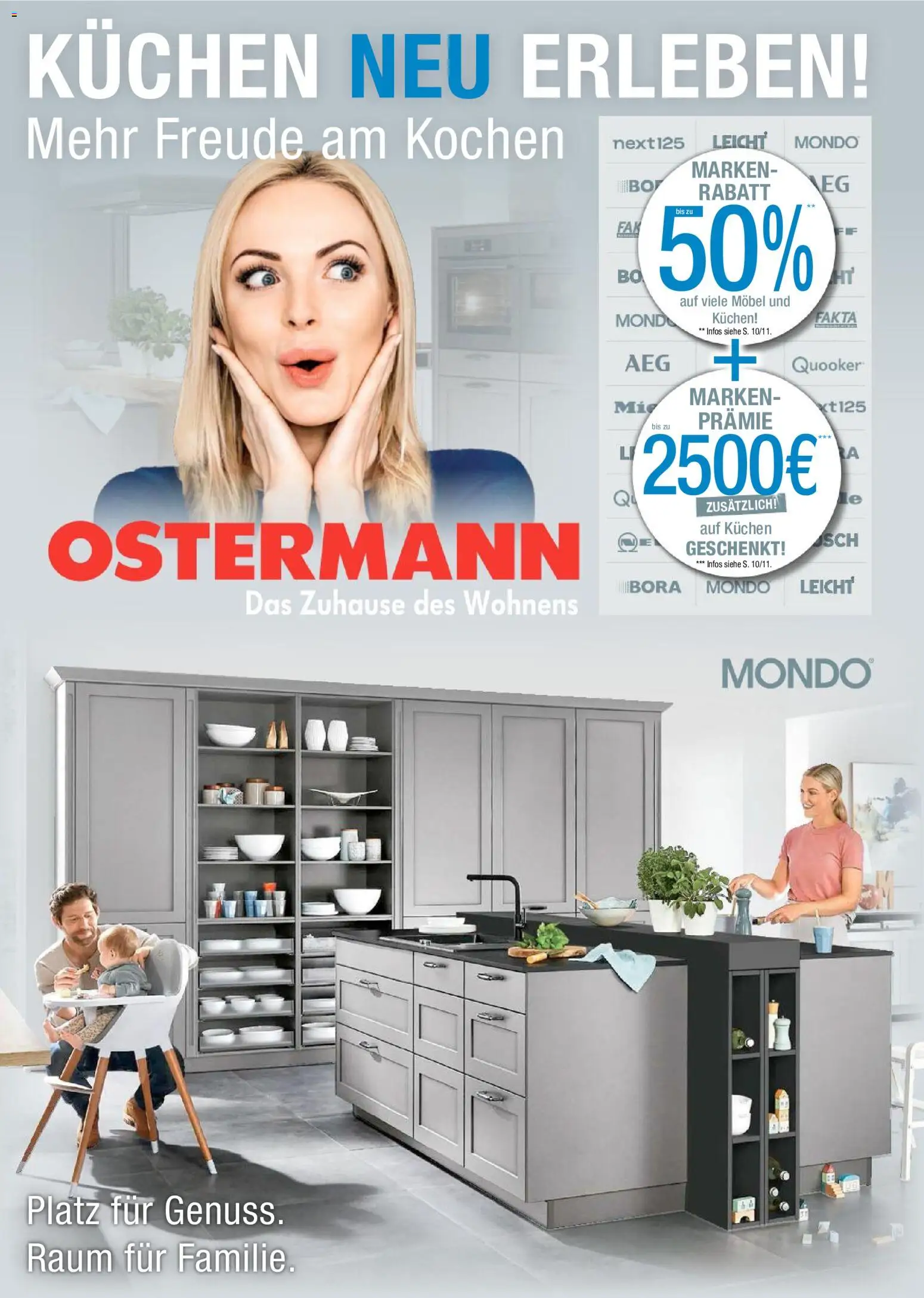 Ostermann Küchen neu erleben – gültig ab 07.05.2026 | Seite: 1 | Produkte: Kuchen