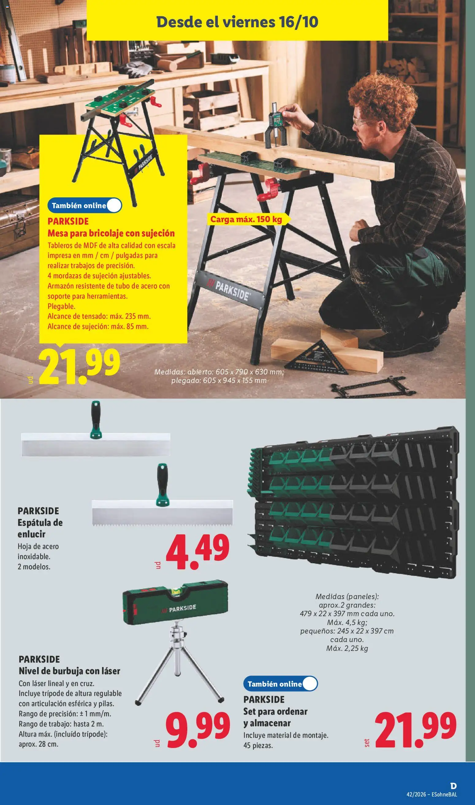 Lidl folleto de bazar │ válido desde el 12/10/2026 | Página: 37