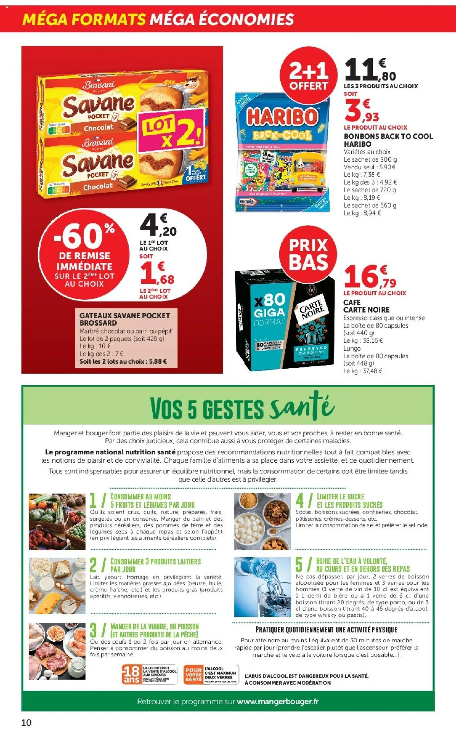 {H1} | Page: 10 | Produits: Whisky, Œufs, Café, Bière