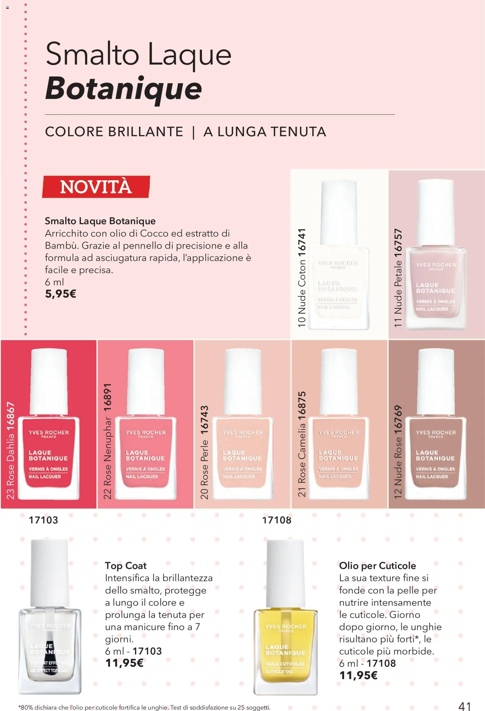 Volantino Yves Rocher del 30/06/2026 | Pagina: 41