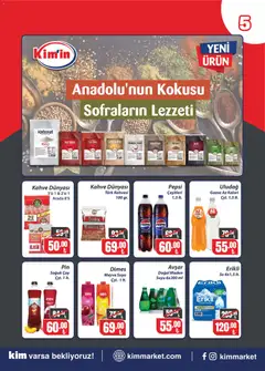 30 Eylül 2026 tarihinden itibaren geçerli olan Kim Market kataloğu önizlemesi | Sayfa: 5 | Ürünler: Şeker, Vişne, Biber, Nane