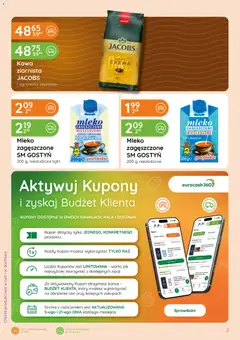 Pogląd oferty "Eurocash gazetka - Katalog Święto Kawy" - ważna od 24.09.2026 | Strona: 2 | Produkty: Kimchi, Jacobs, Mleko UHT, Kawa