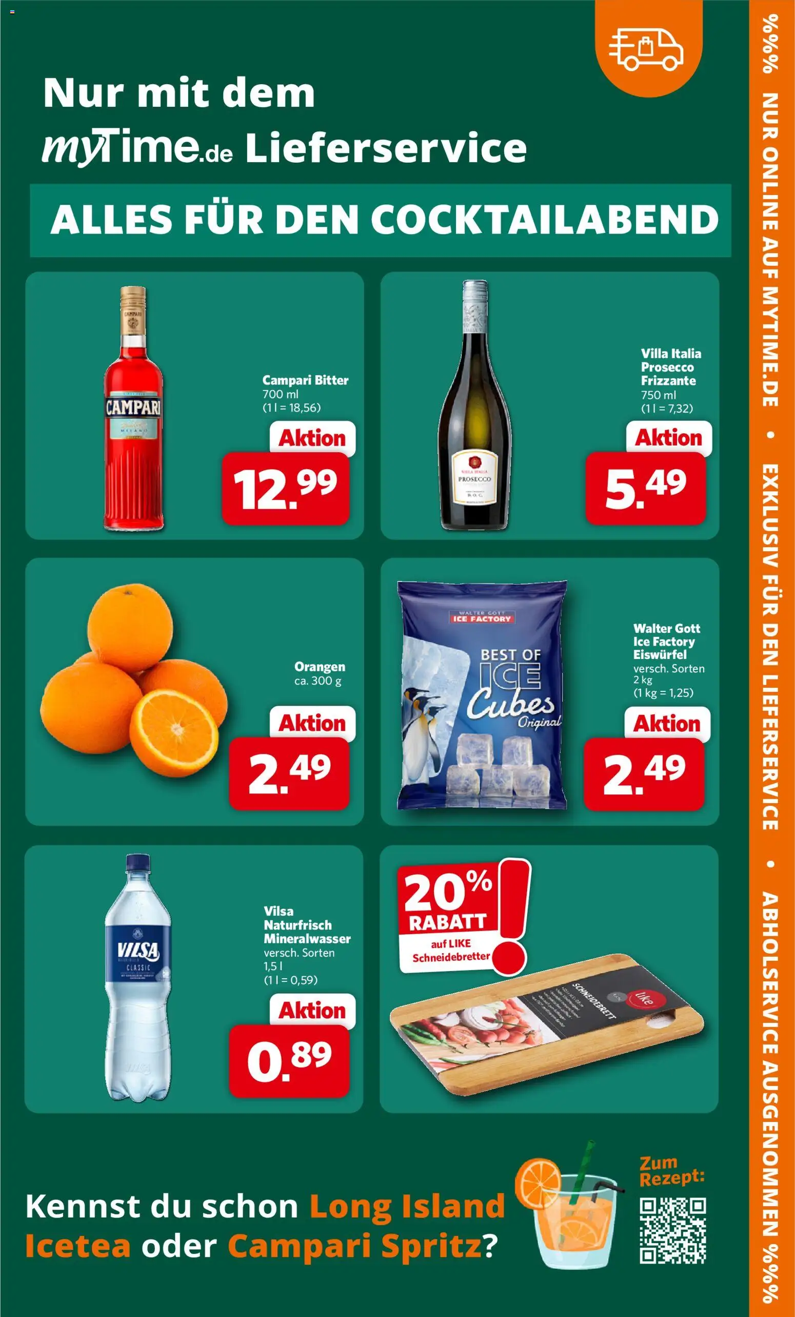Famila Nordwest Prospekt – gültig ab 23.08.2026 | Seite: 43 | Produkte: Campari, Orangen, Mineralwasser, Prosecco