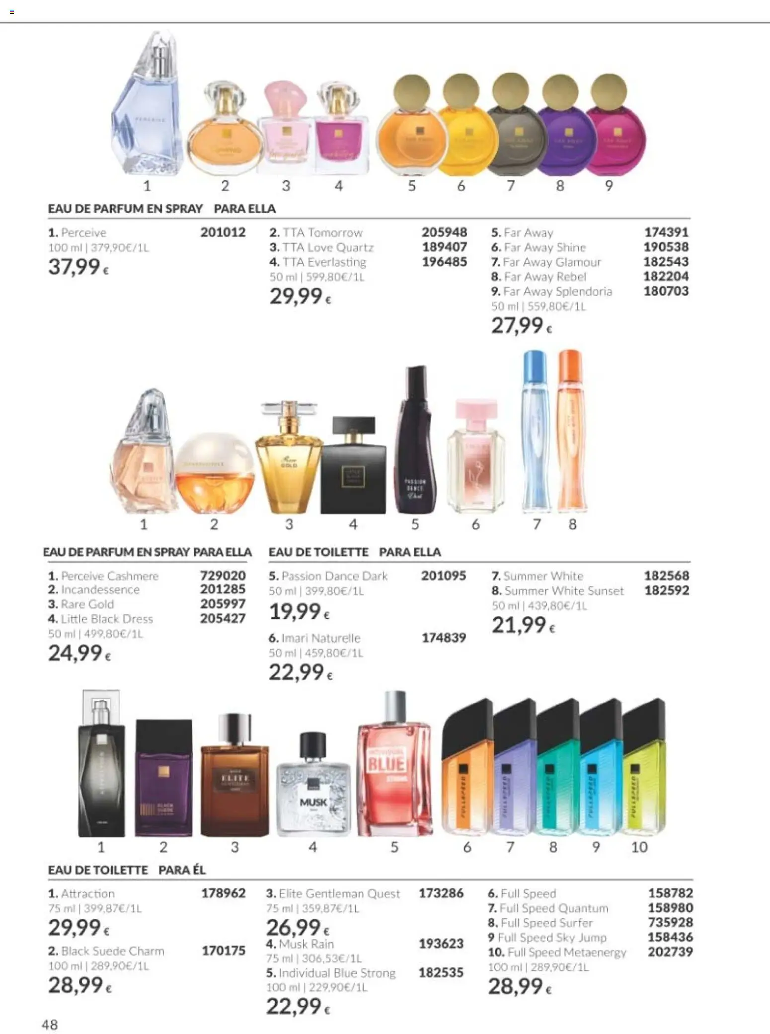 Catálogo AVON Black Friday │ válido desde el 01/11/2026 | Página: 48 | Productos: Eau de toilette, Eau de parfum