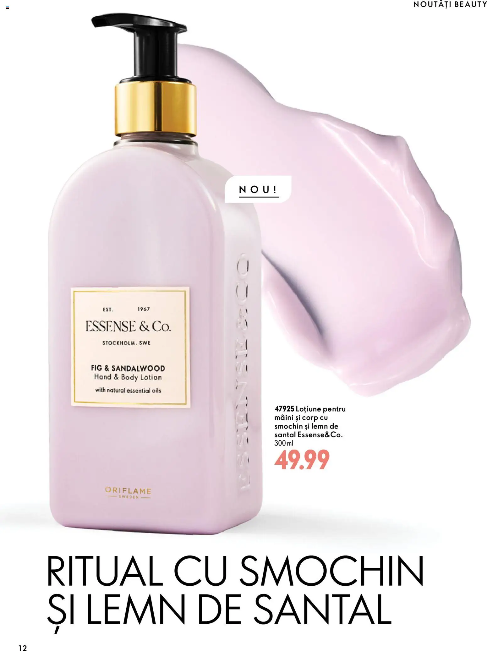 Noul catalog Oriflame – valabil de la 30.09.2026 | Pagină: 12 | Produse: Body