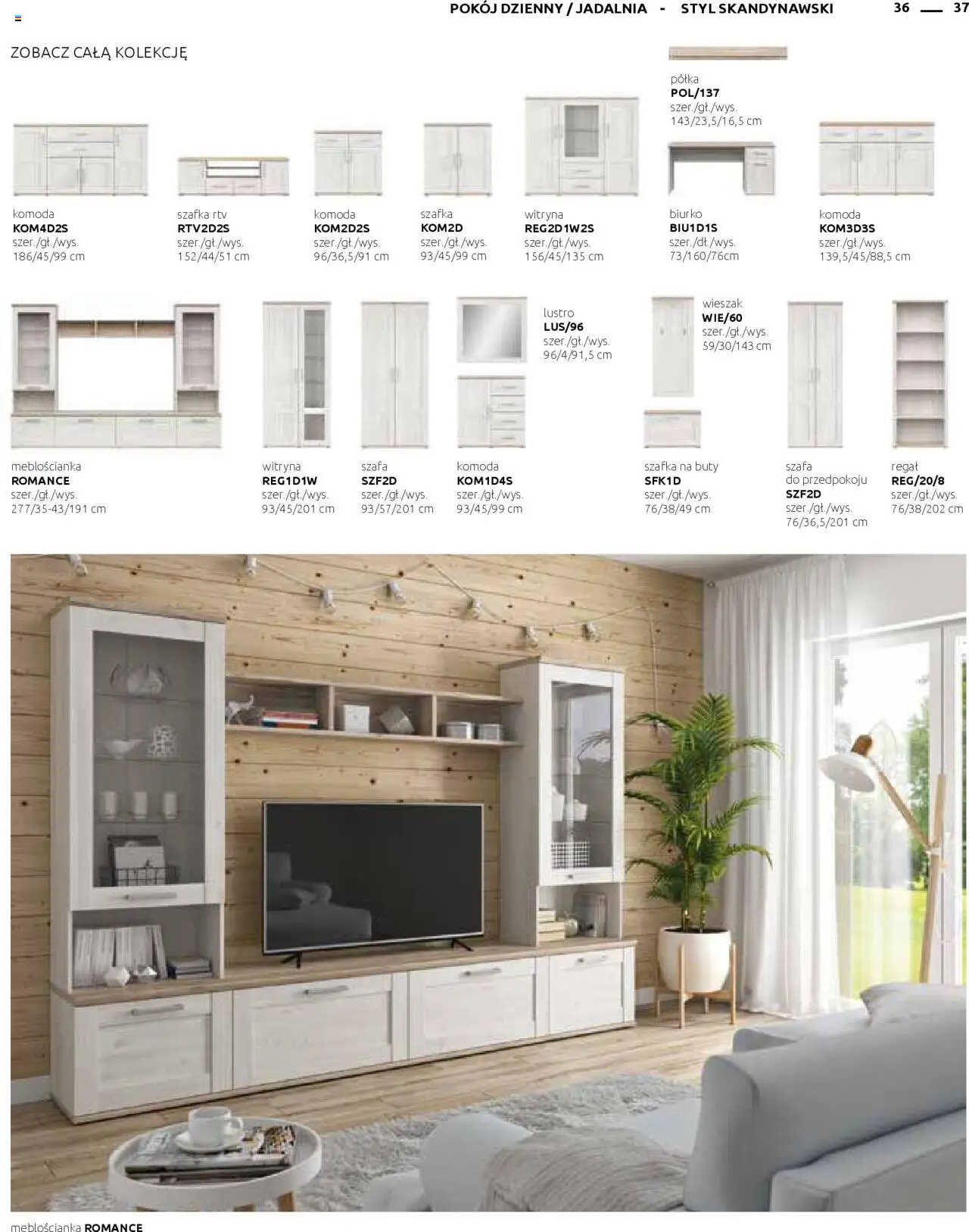 Black Red White Gazetka - Katalog rodzinnych wnętrz od 24.05.2024 | Strona: 37 | Produkty: Szafa, Półka, Biurko, Lustro