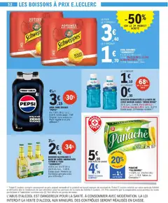 E.Leclerc - Prévisualisation de BOISSON ALCOOLISÉE À BASE DE BIÈRE AROMATISÉE CITRON & YUZU "SOMERSBY", 4.50% vol. 3 x 27,50 cl (82.5 cl). Le L: 2,93 €. Existe aussi: Pomme ou framboise-grenade à des prix différents. valide à partir de 19.05.2026 | Page: 52 | Produits: Cassis, Mogu Mogu, Base, Bière