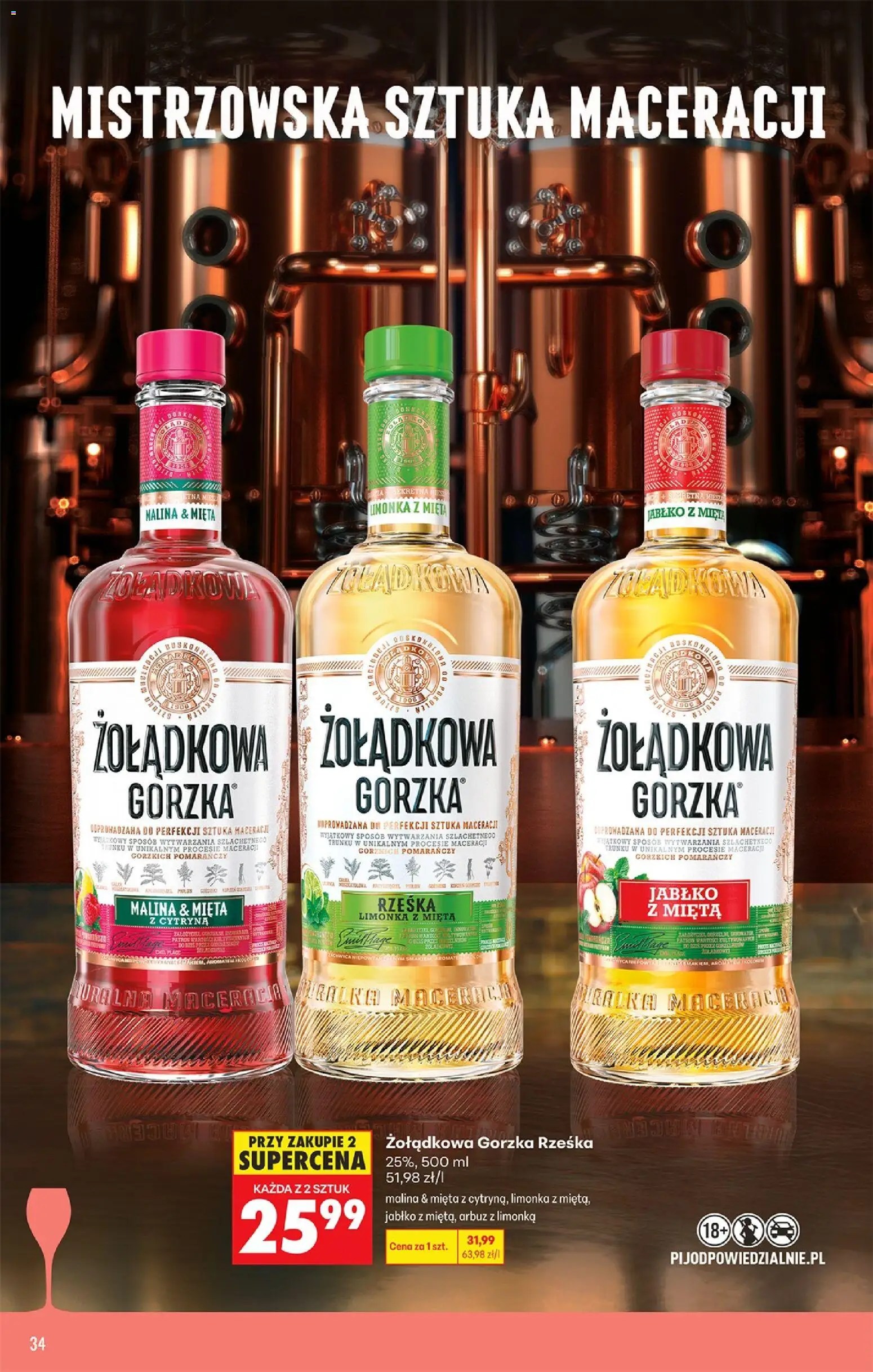 Biedronka Polsko leták - Czas na toast od 13.07.2026 | Strana: 34