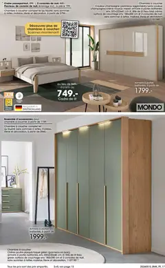 Möbel Martin - Prévisualisation de Möbel Martin offres du mois de Mai valide à partir de 15.05.2026 | Page: 17 | Produits: Tête de lit, Champagne, Lit, Armoire
