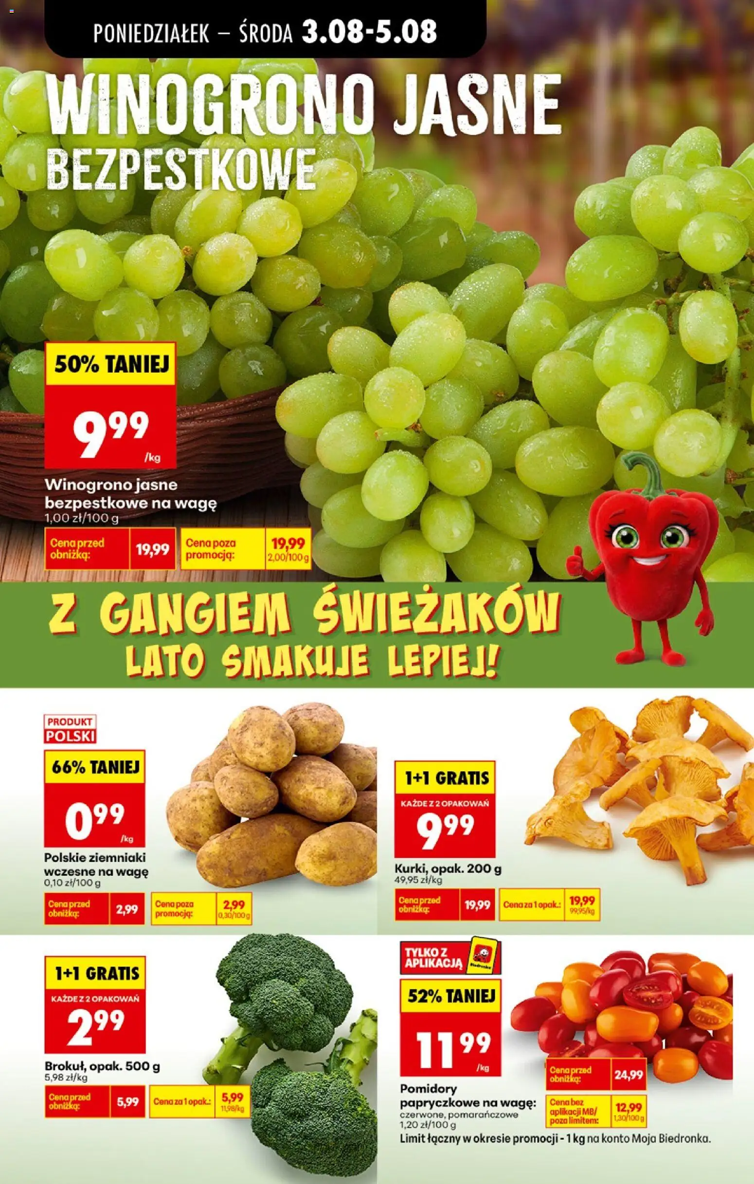 Biedronka gazetka od poniedziałku od 03.08.2026 | Strona: 22