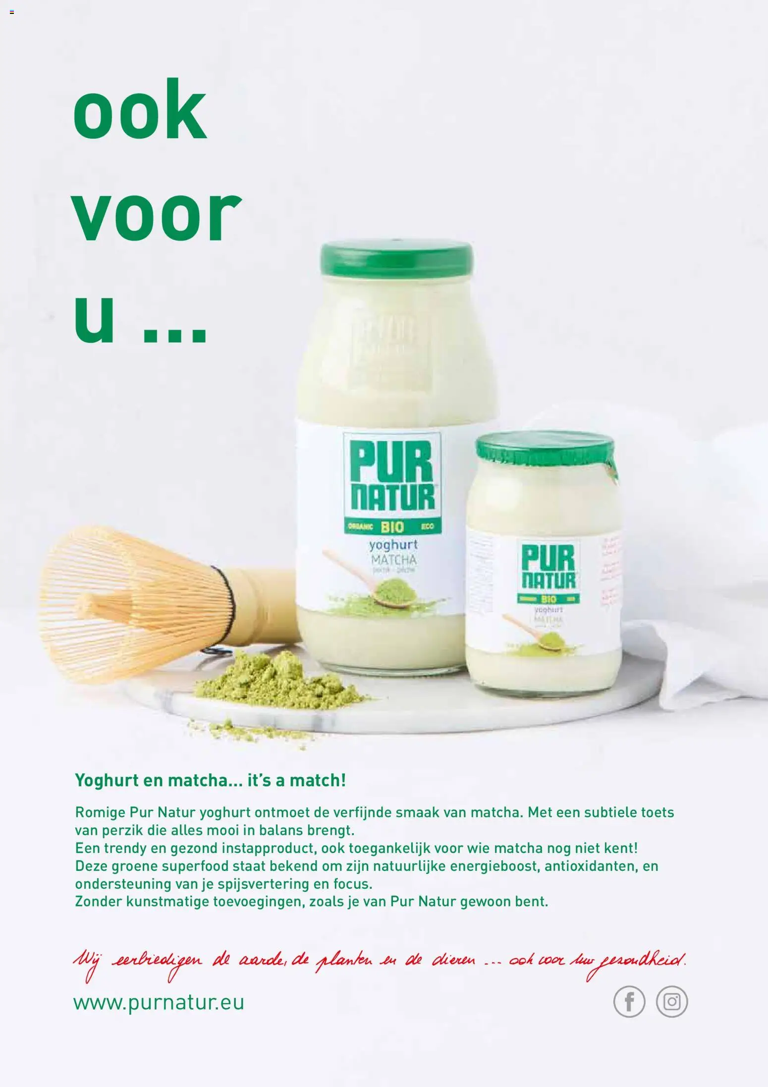 {H1} | Pagina: 29 | Producten: Matcha, Yoghurt