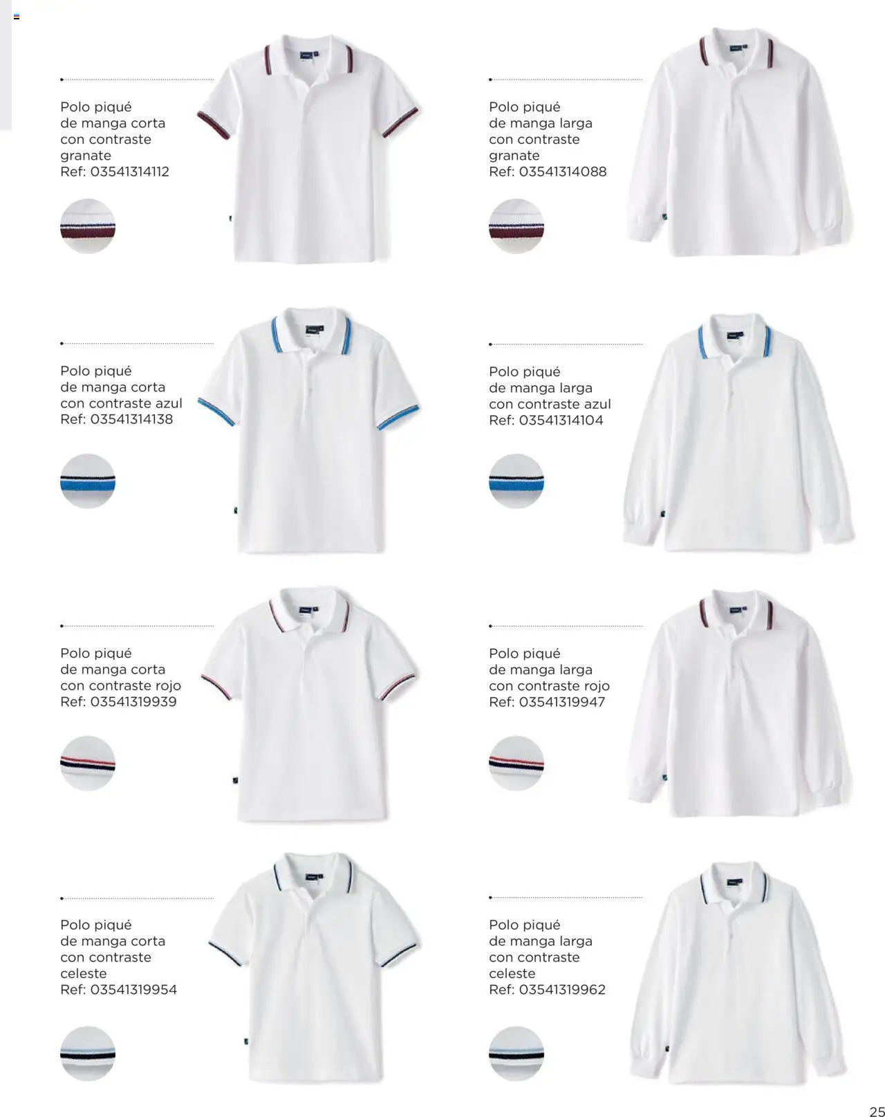 El Corte Inglés Uniformes │ válido desde el 22/04/2025 | Página: 25