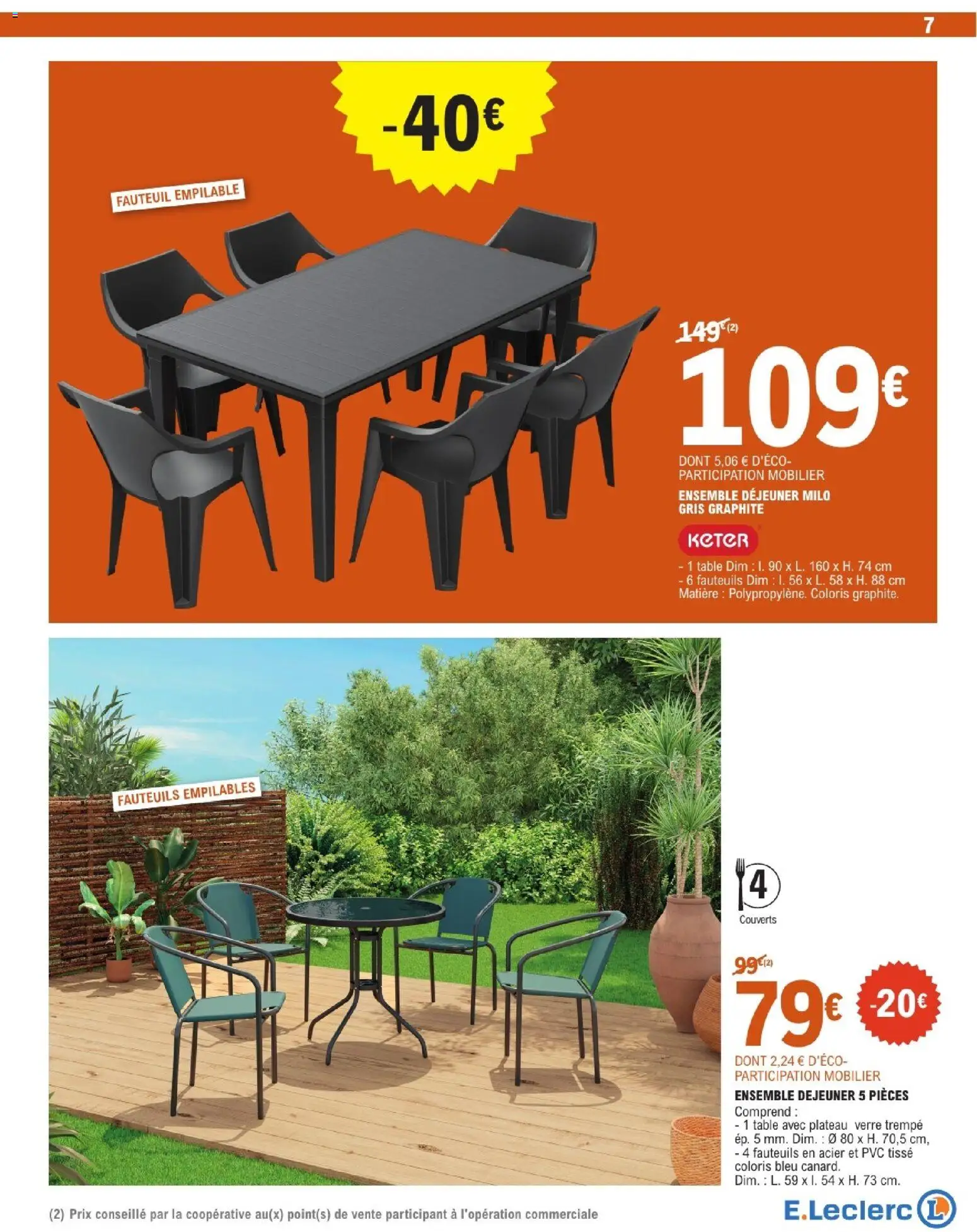 {H1} | Page: 7 | Produits: Plateau, Fauteuil, Table