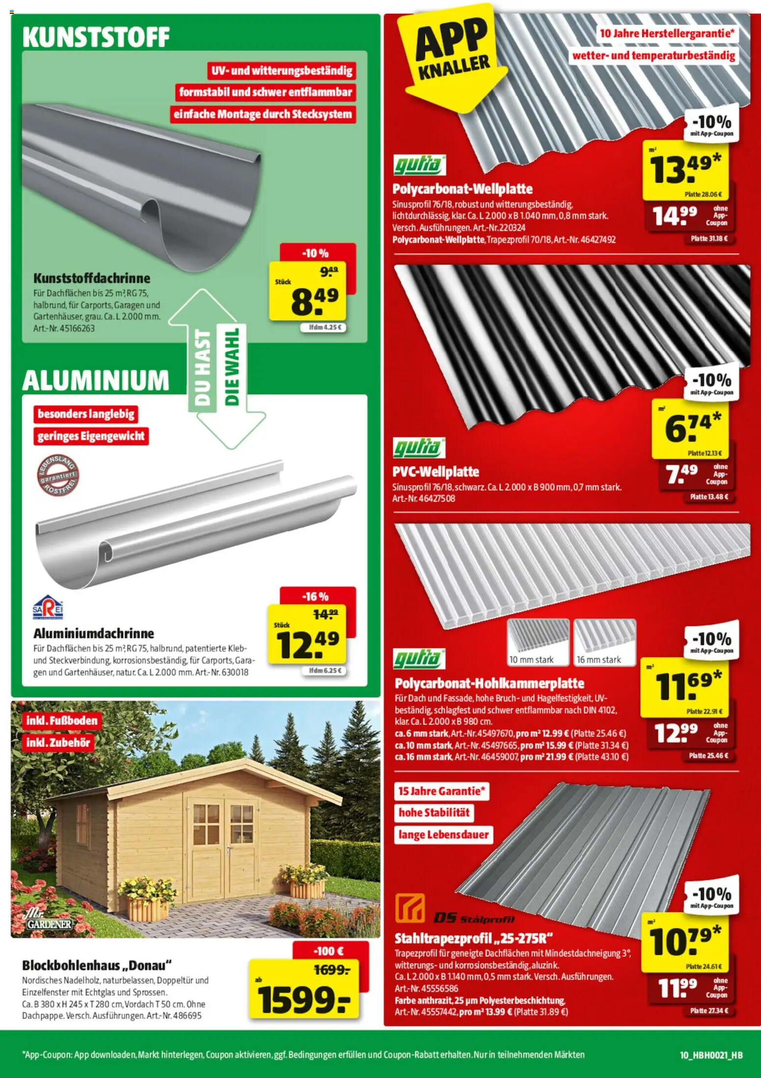 Hagebau Prospekt 	 – gültig ab 16.05.2026 | Seite: 10