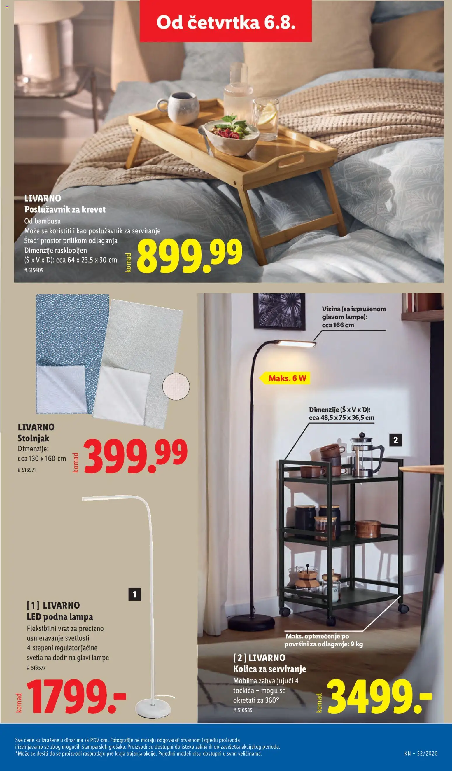 Lidl katalog - važi od 06.08.2026 | Strana: 75
